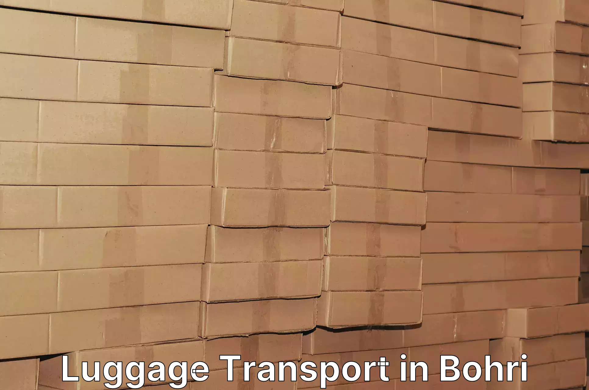 Affordable luggage courier in Bohri