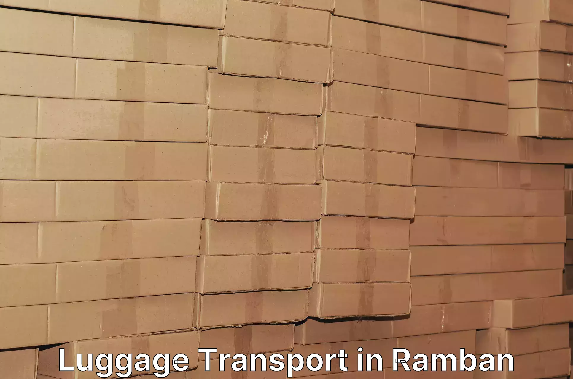 Direct baggage courier in Ramban