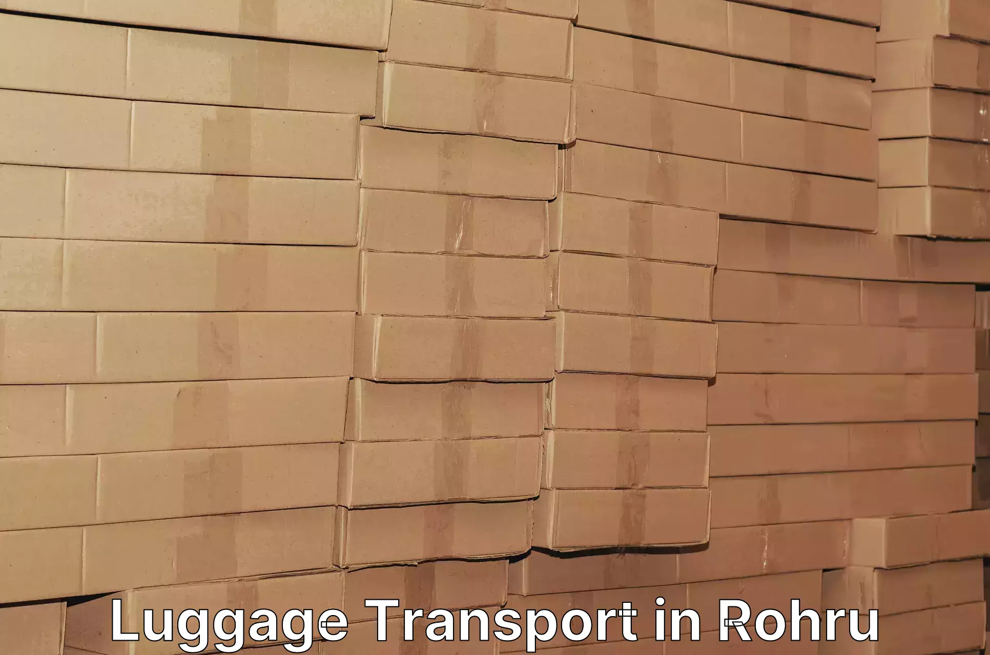Luggage shipment strategy in Rohru