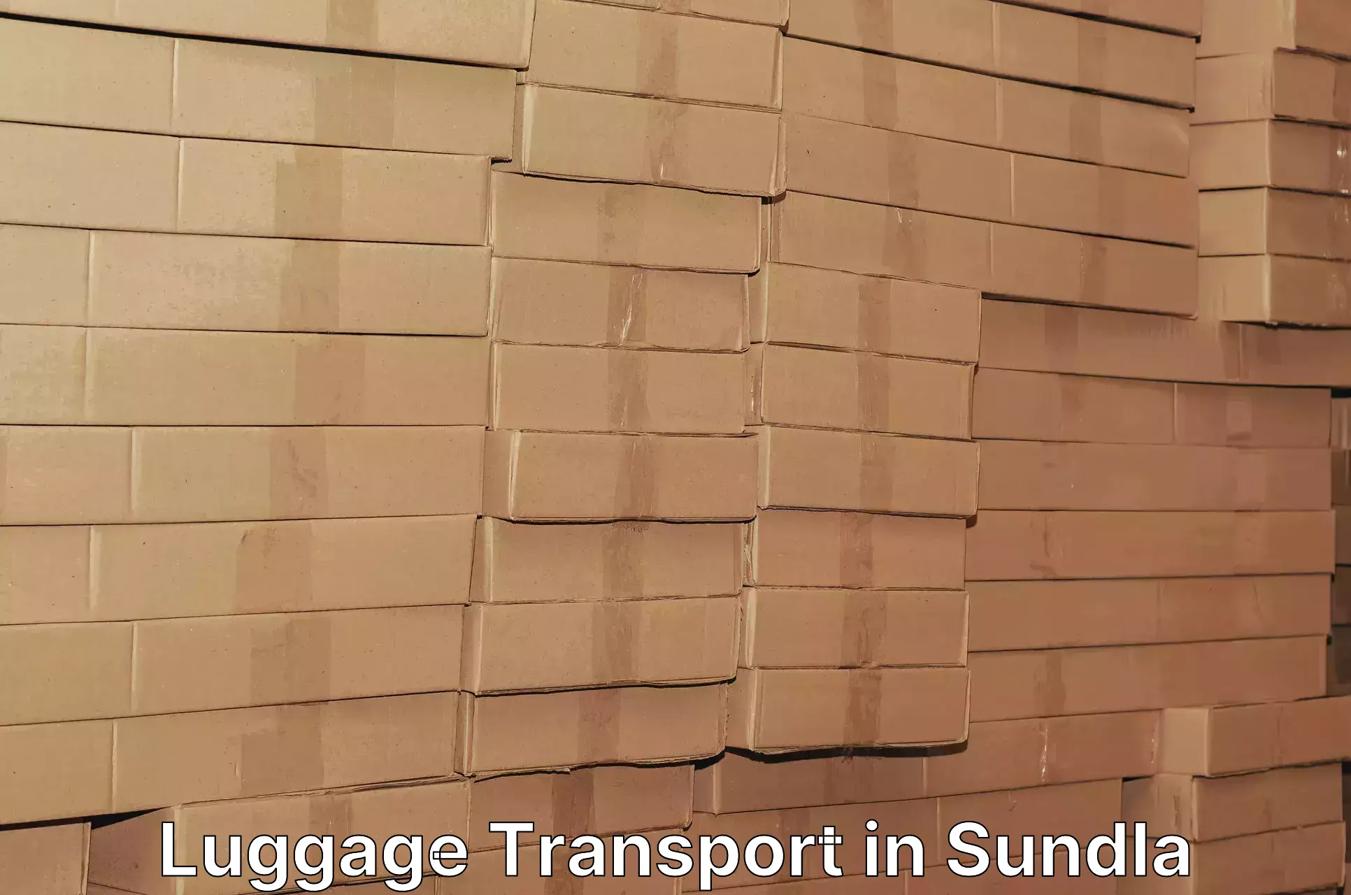 Luggage shipping efficiency in Sundla