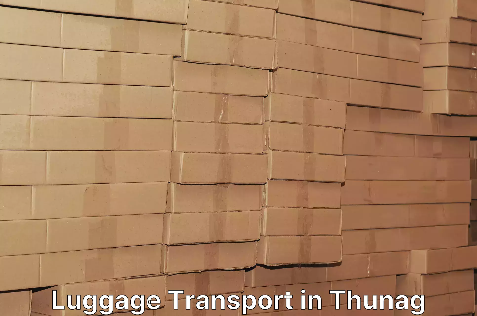 Luggage delivery app in Thunag