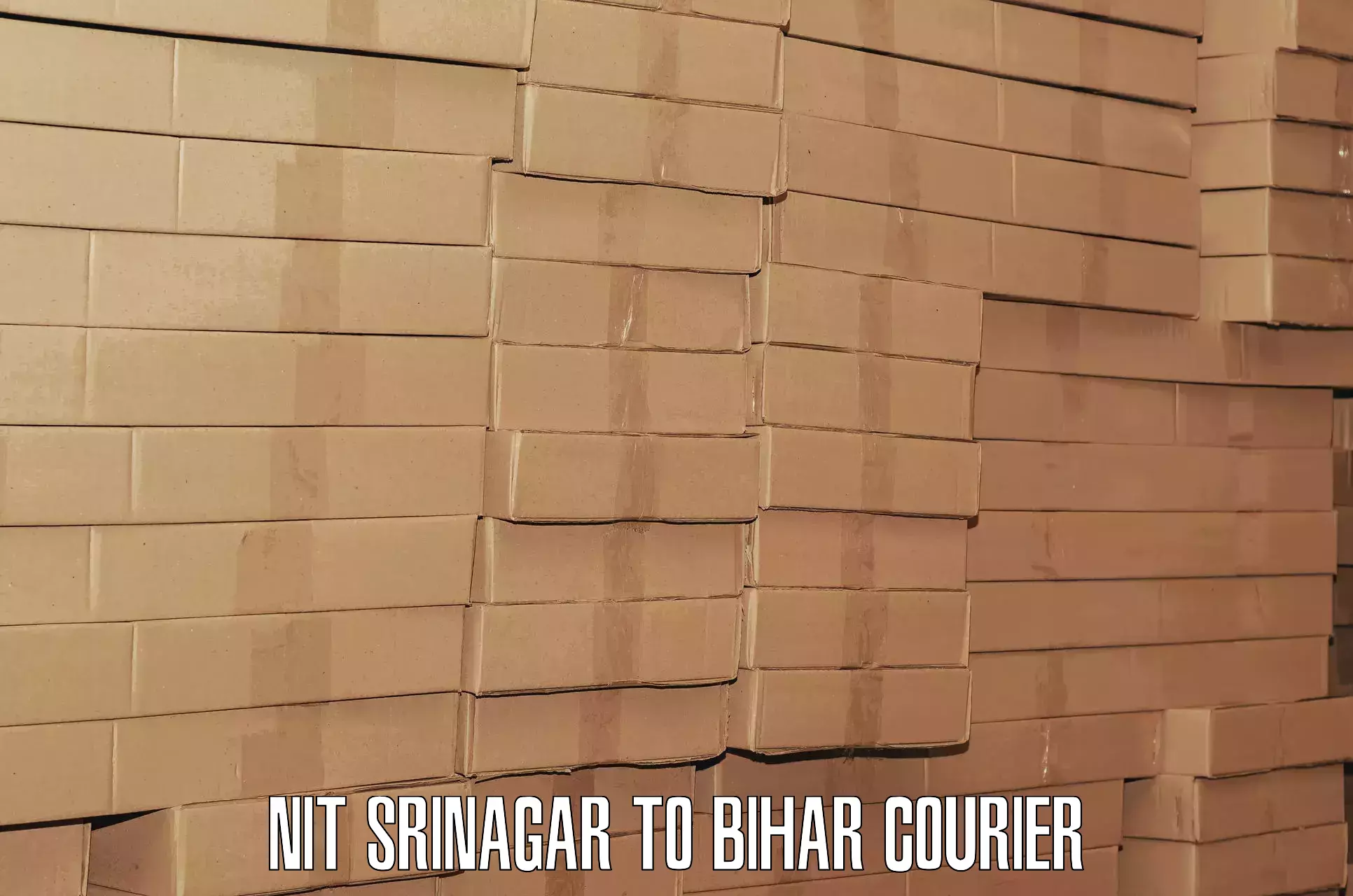 Door to door luggage delivery NIT Srinagar to Bihar