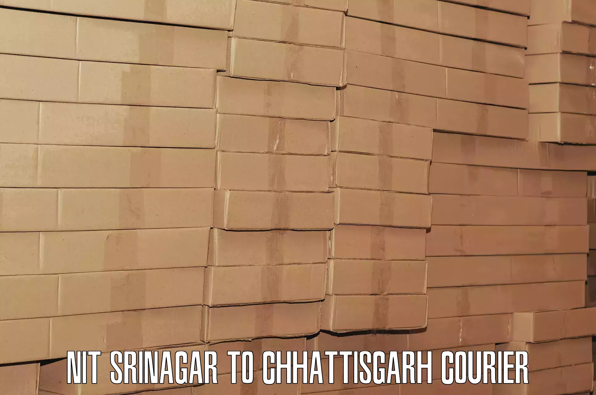 Luggage shipping consultation NIT Srinagar to Chhattisgarh