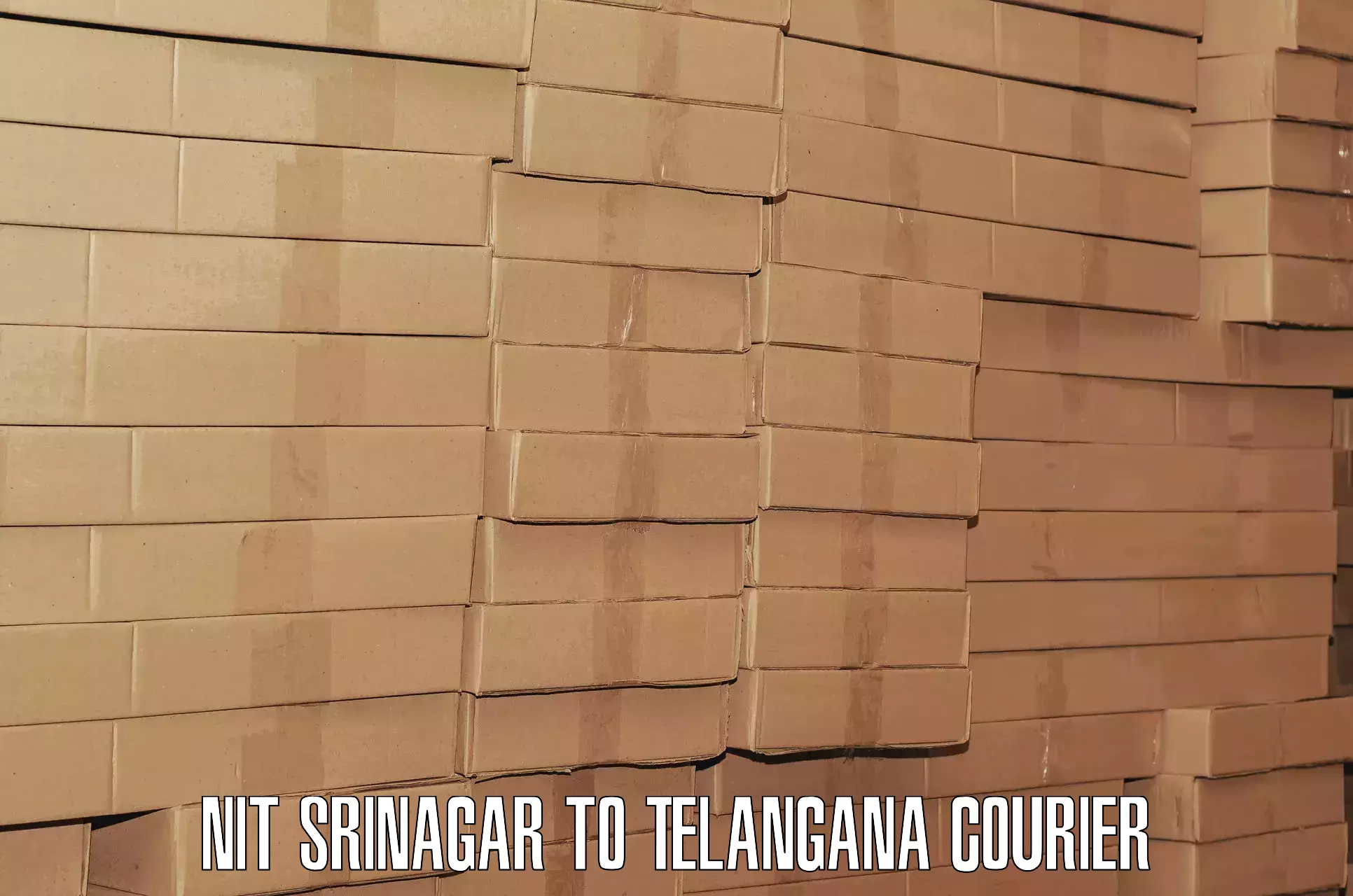 Luggage shipping guide NIT Srinagar to Mahabubabad