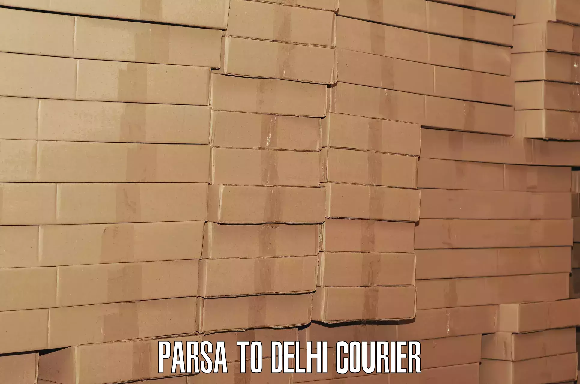 Round trip baggage courier Parsa to Kalkaji