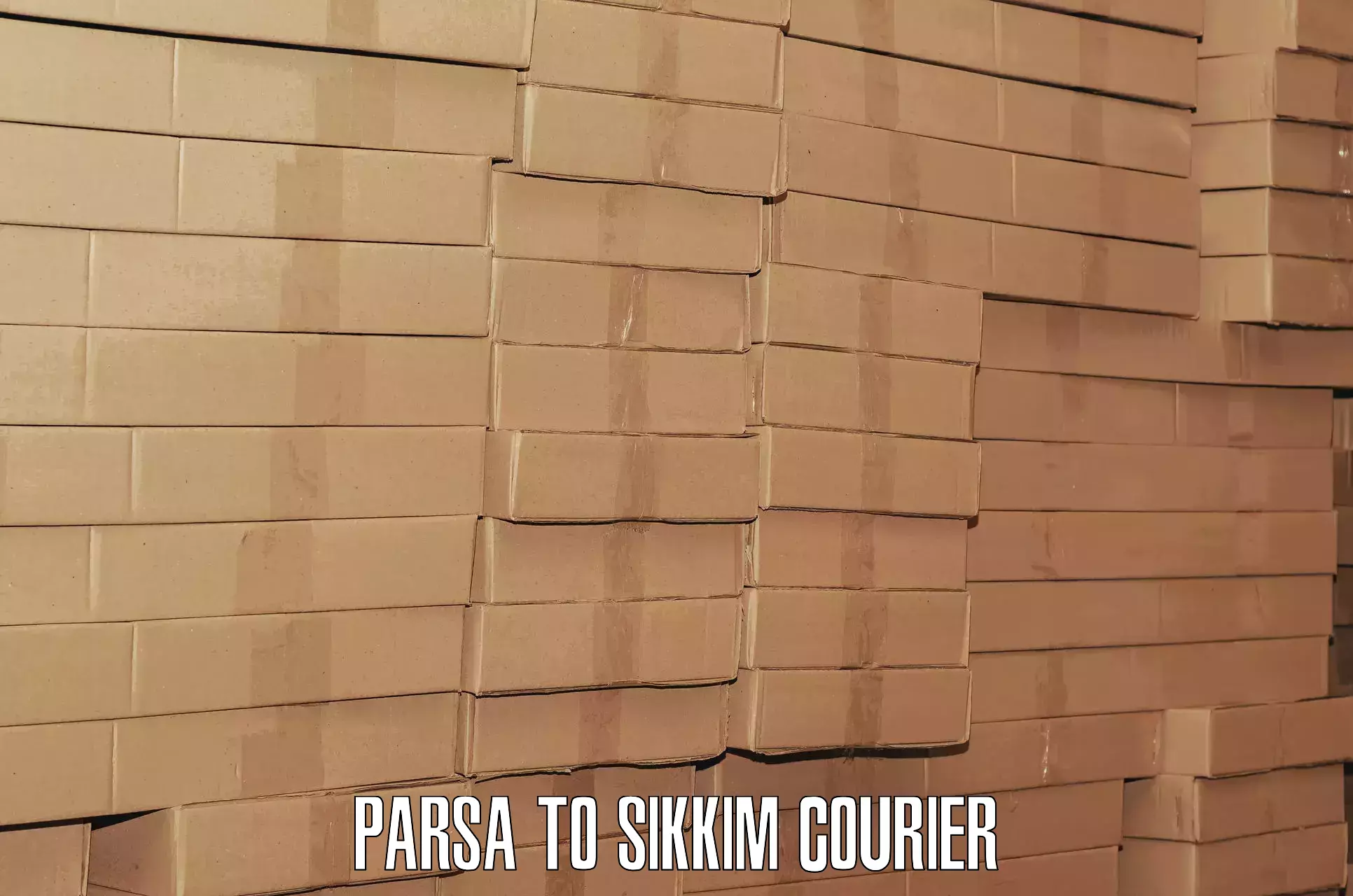 Hassle-free luggage shipping Parsa to Sikkim