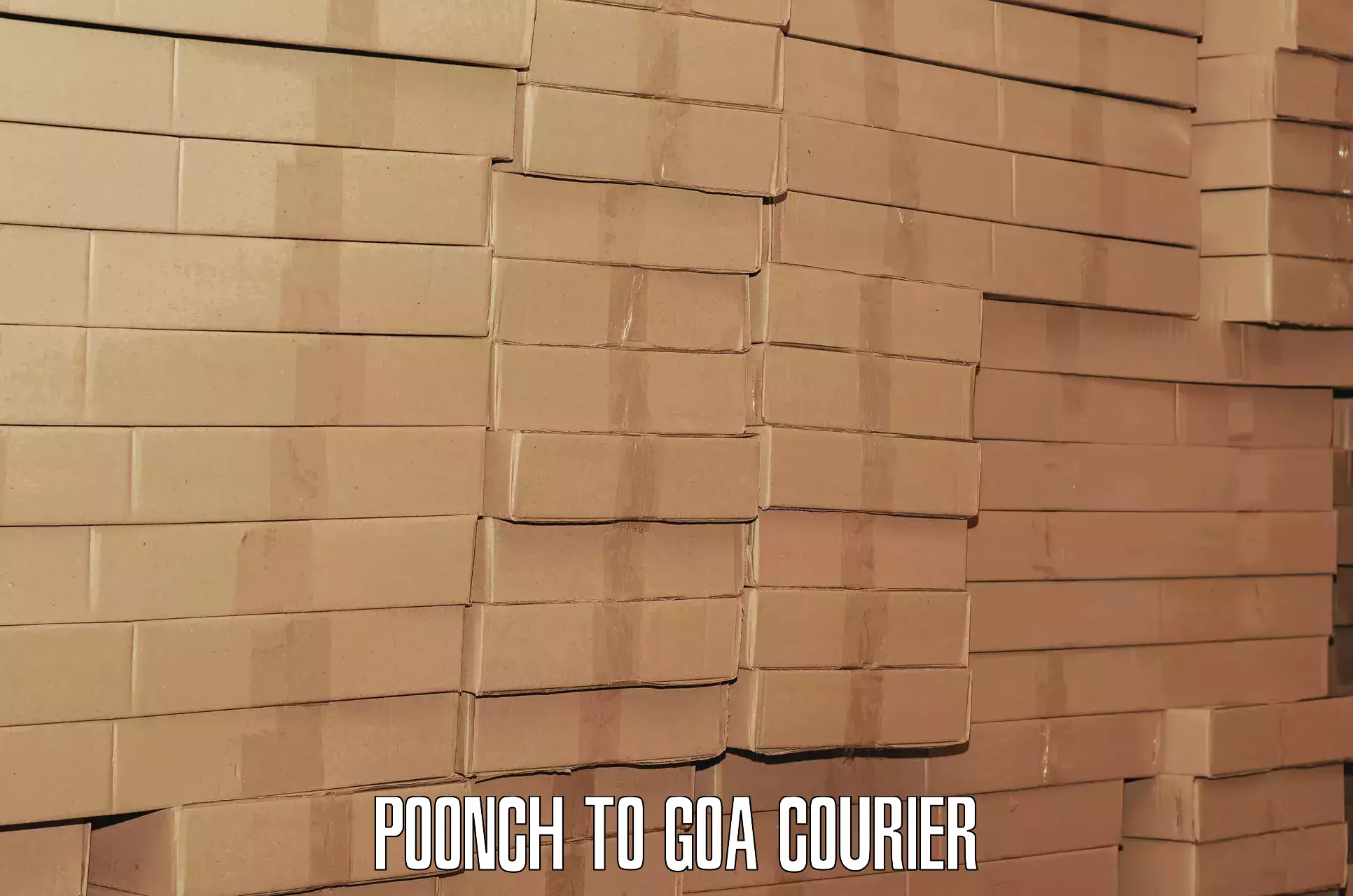 Single item baggage courier in Poonch to Mormugao Port