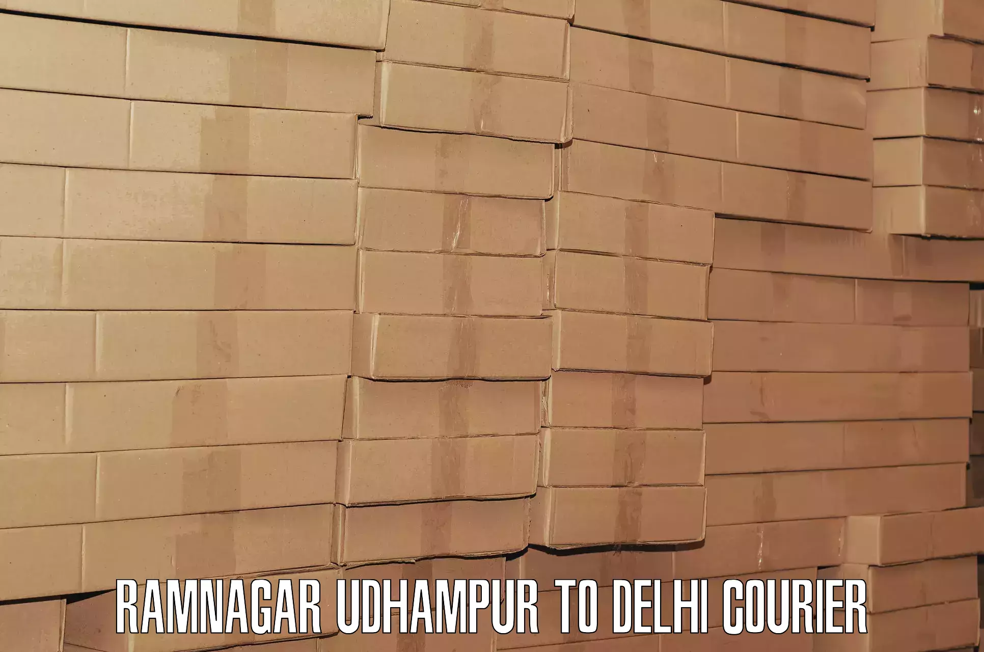 Luggage transport rates calculator in Ramnagar Udhampur to Delhi Technological University DTU