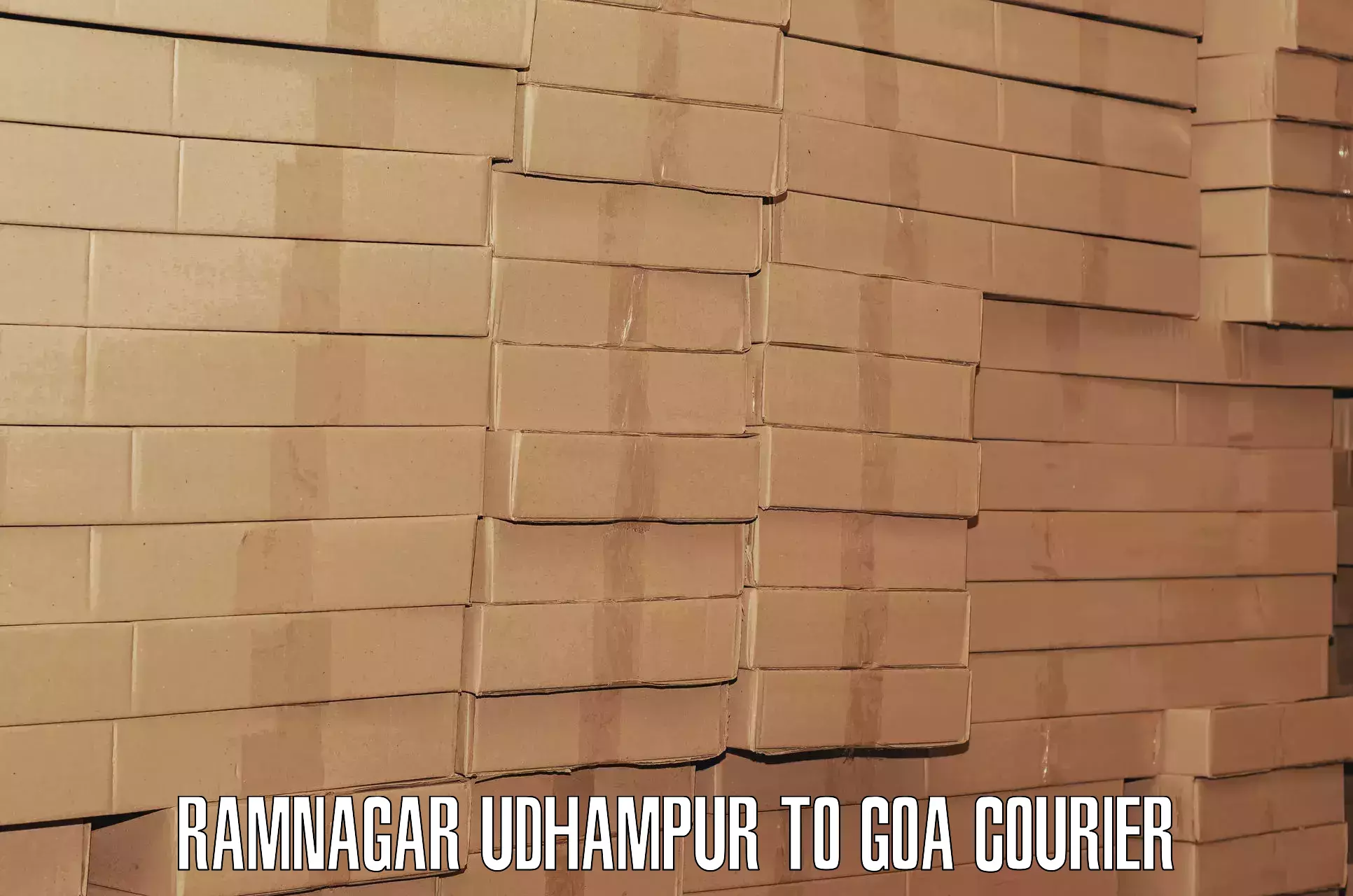 Luggage shipping strategy Ramnagar Udhampur to NIT Goa
