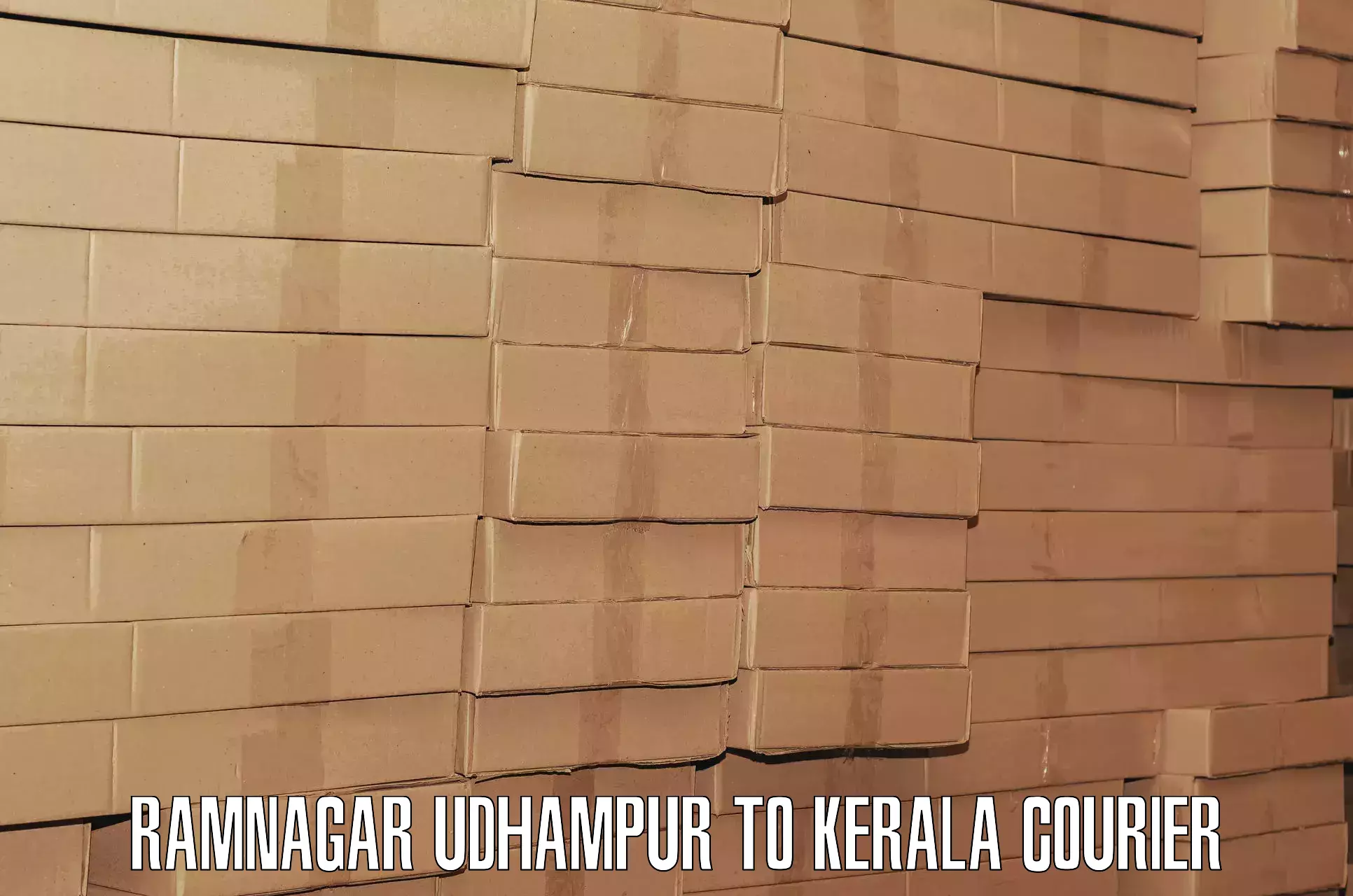 Luggage delivery rates Ramnagar Udhampur to Attingal