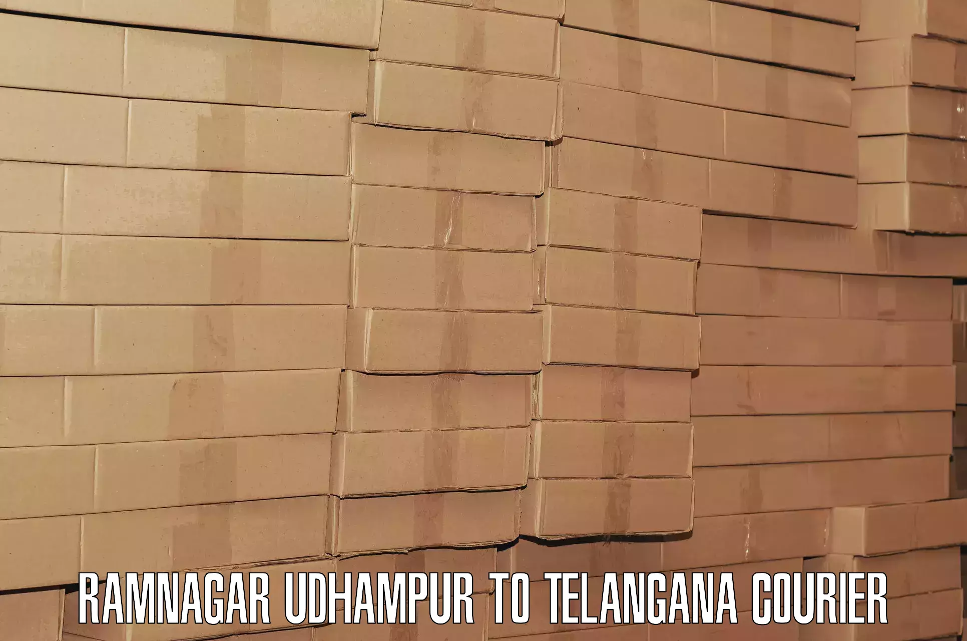 Luggage shipping rates Ramnagar Udhampur to Vemulawada