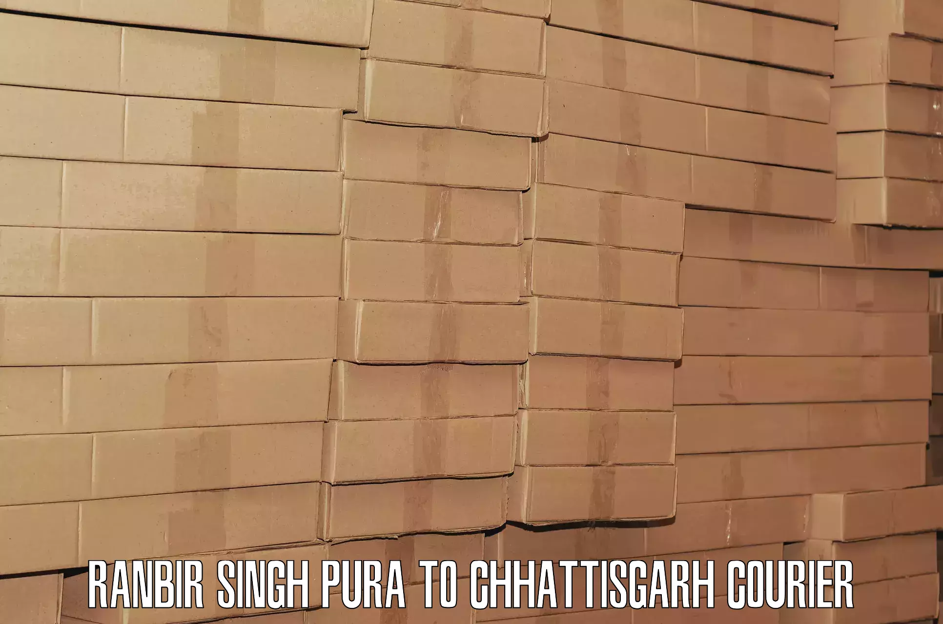 Baggage courier insights Ranbir Singh Pura to Patna Chhattisgarh