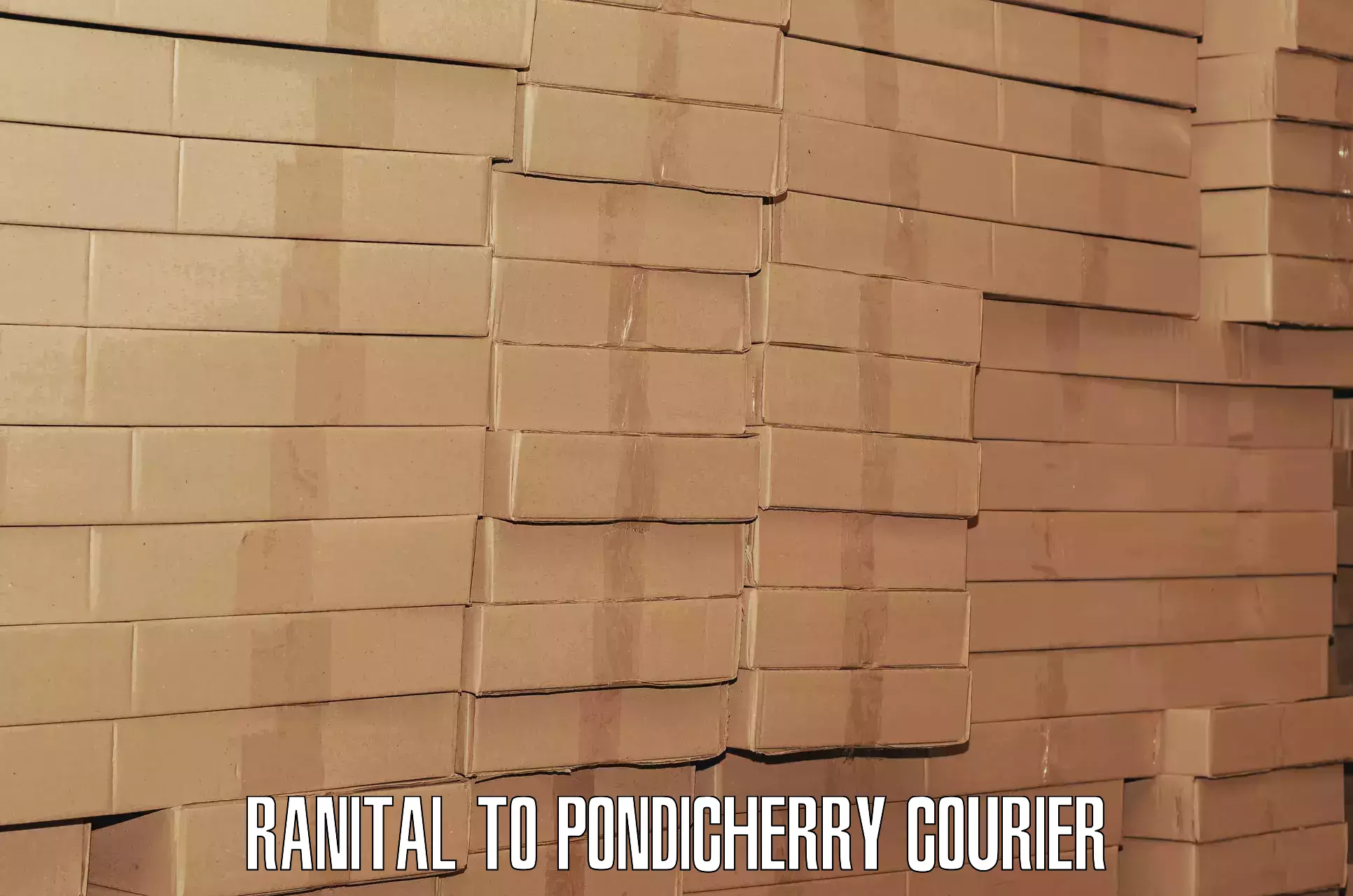 Baggage courier guide Ranital to Pondicherry