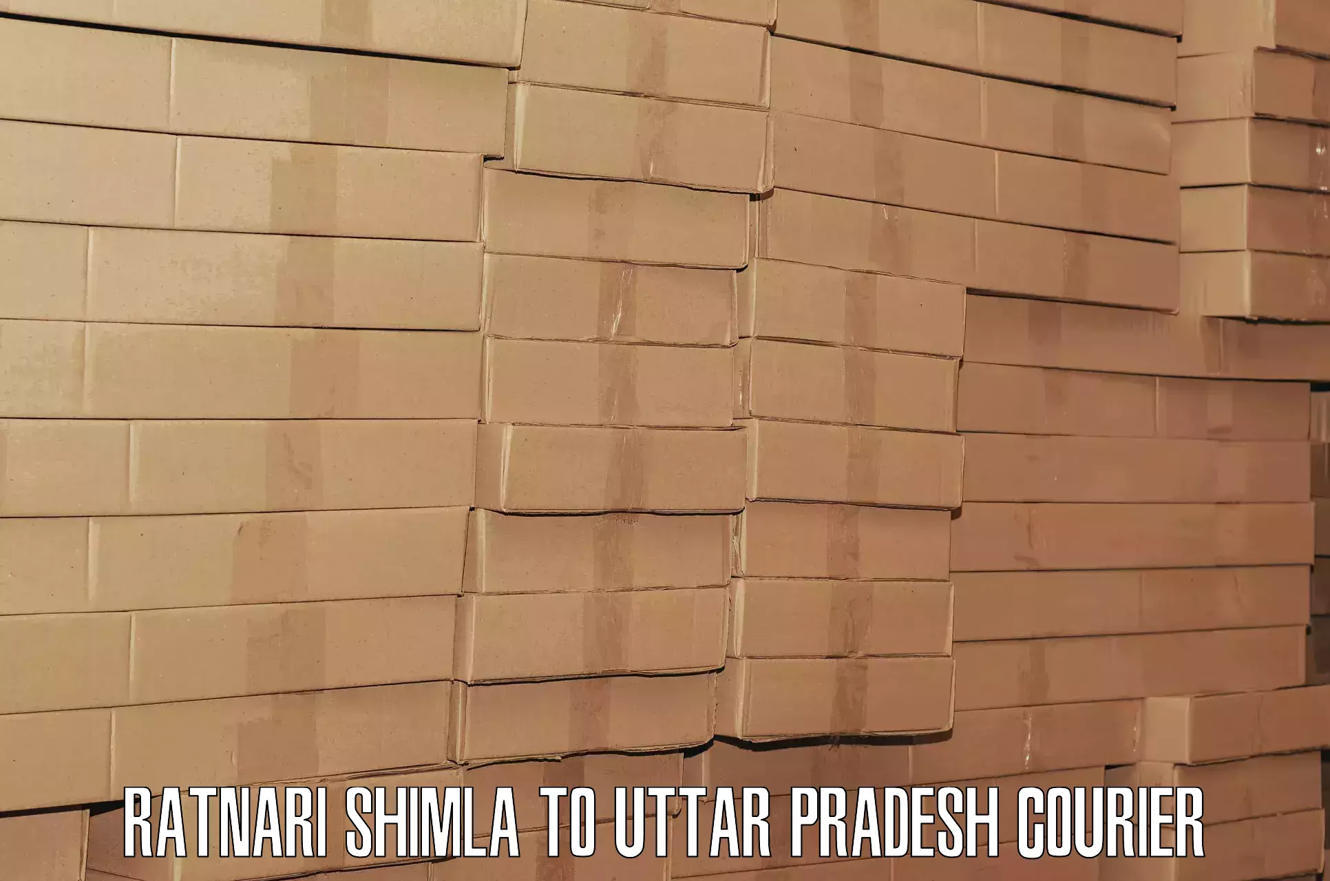 Emergency luggage shipping Ratnari Shimla to Uttar Pradesh