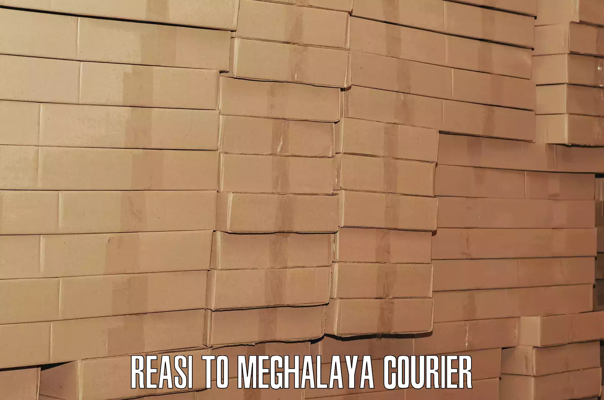 Luggage shipping rates Reasi to Meghalaya
