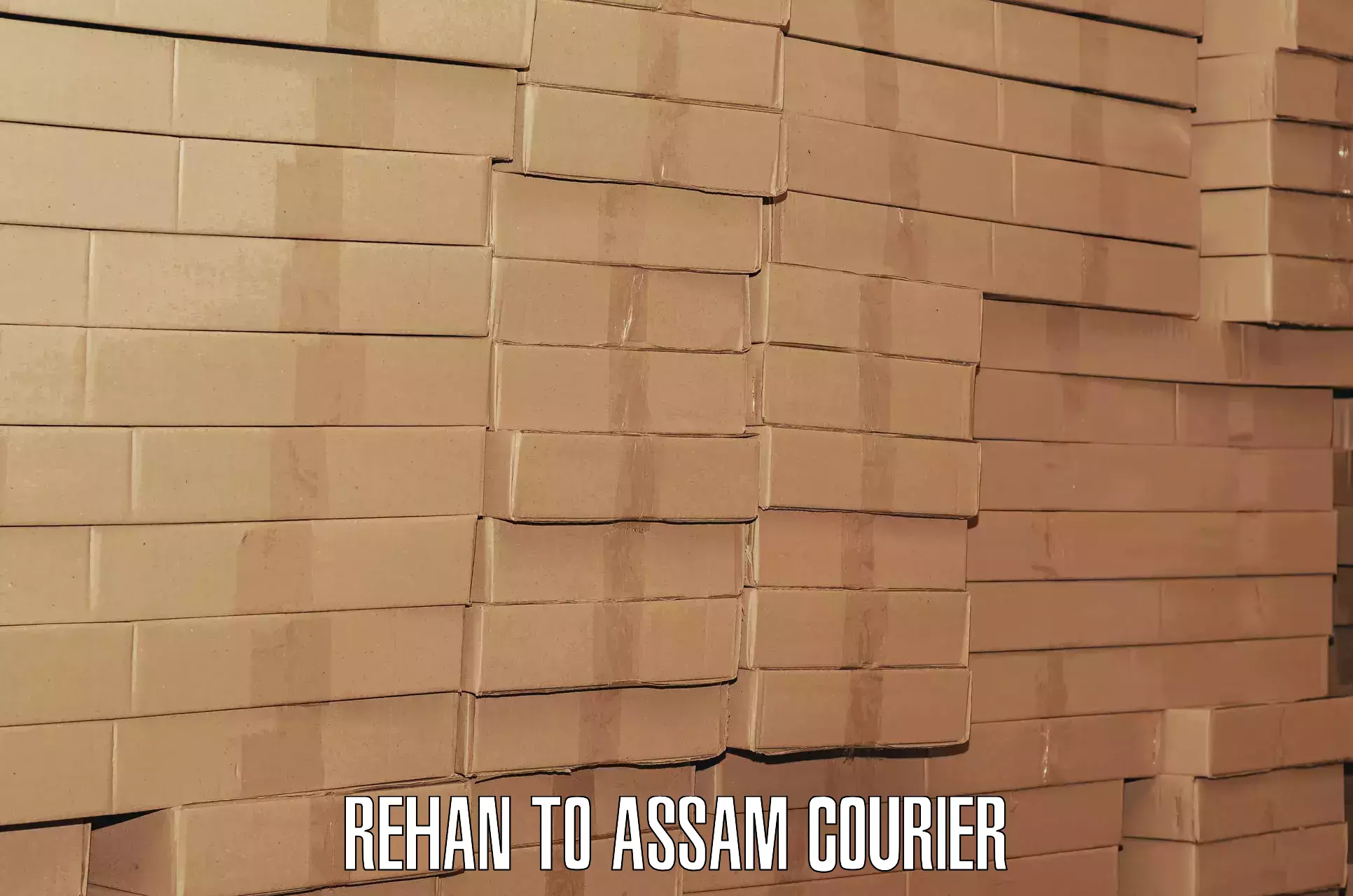 Hassle-free luggage shipping Rehan to Lala Assam