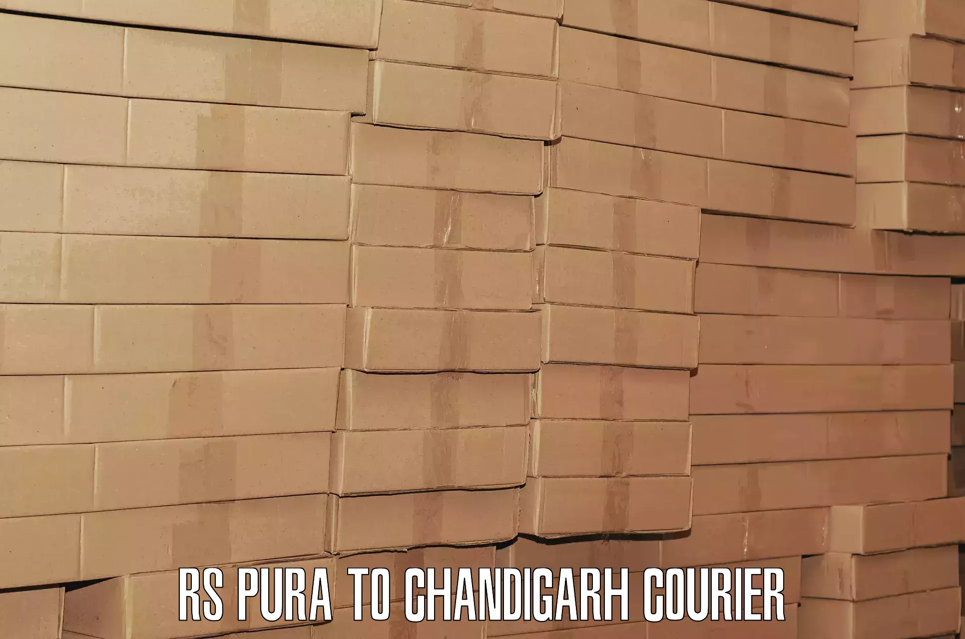 Expedited baggage courier in RS Pura to Panjab University Chandigarh