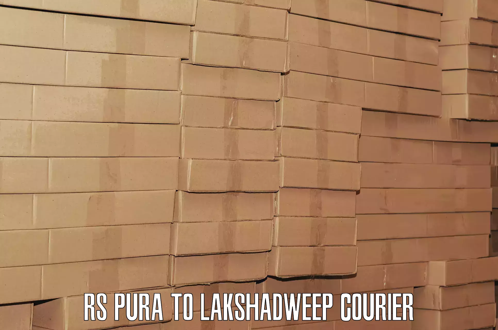 Luggage courier planning RS Pura to Lakshadweep