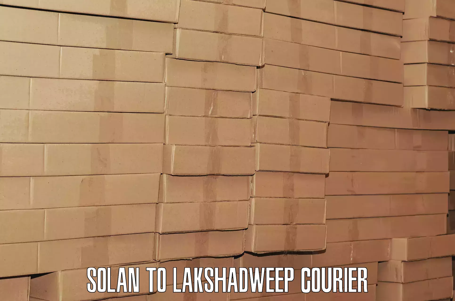 Baggage shipping quotes Solan to Lakshadweep