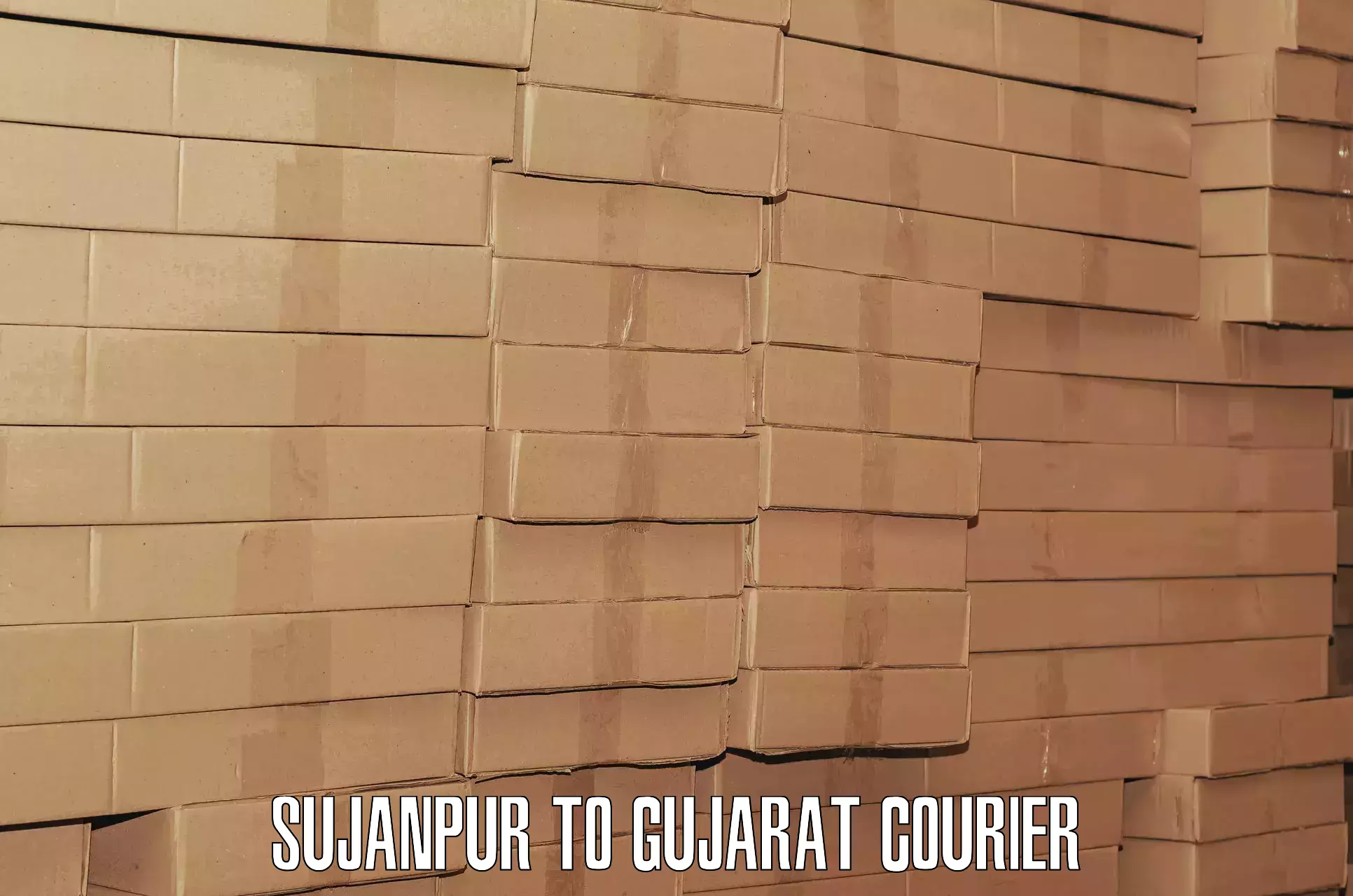 Luggage delivery providers Sujanpur to Himmatnagar