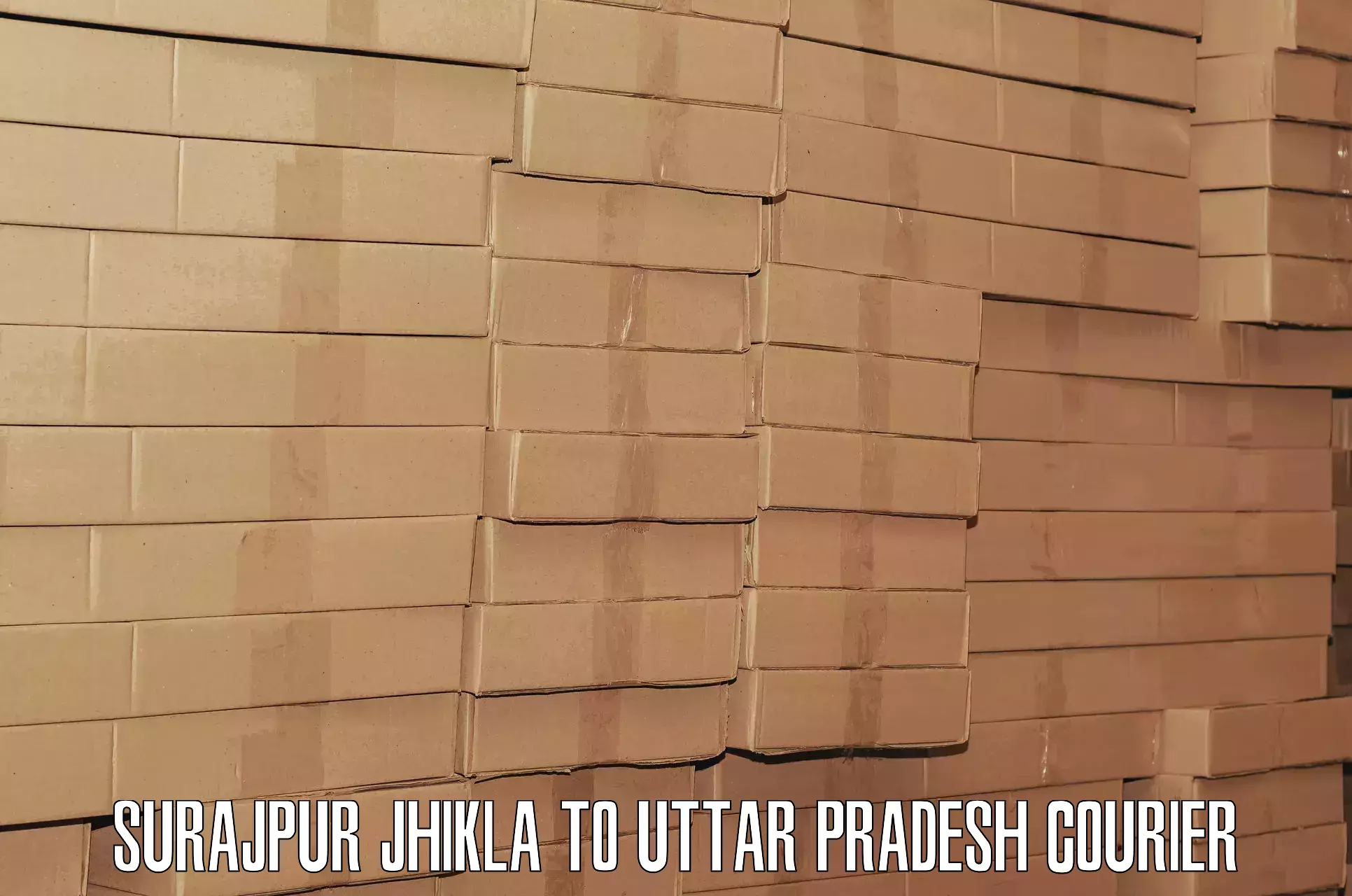 Luggage shipping guide Surajpur Jhikla to Uttar Pradesh