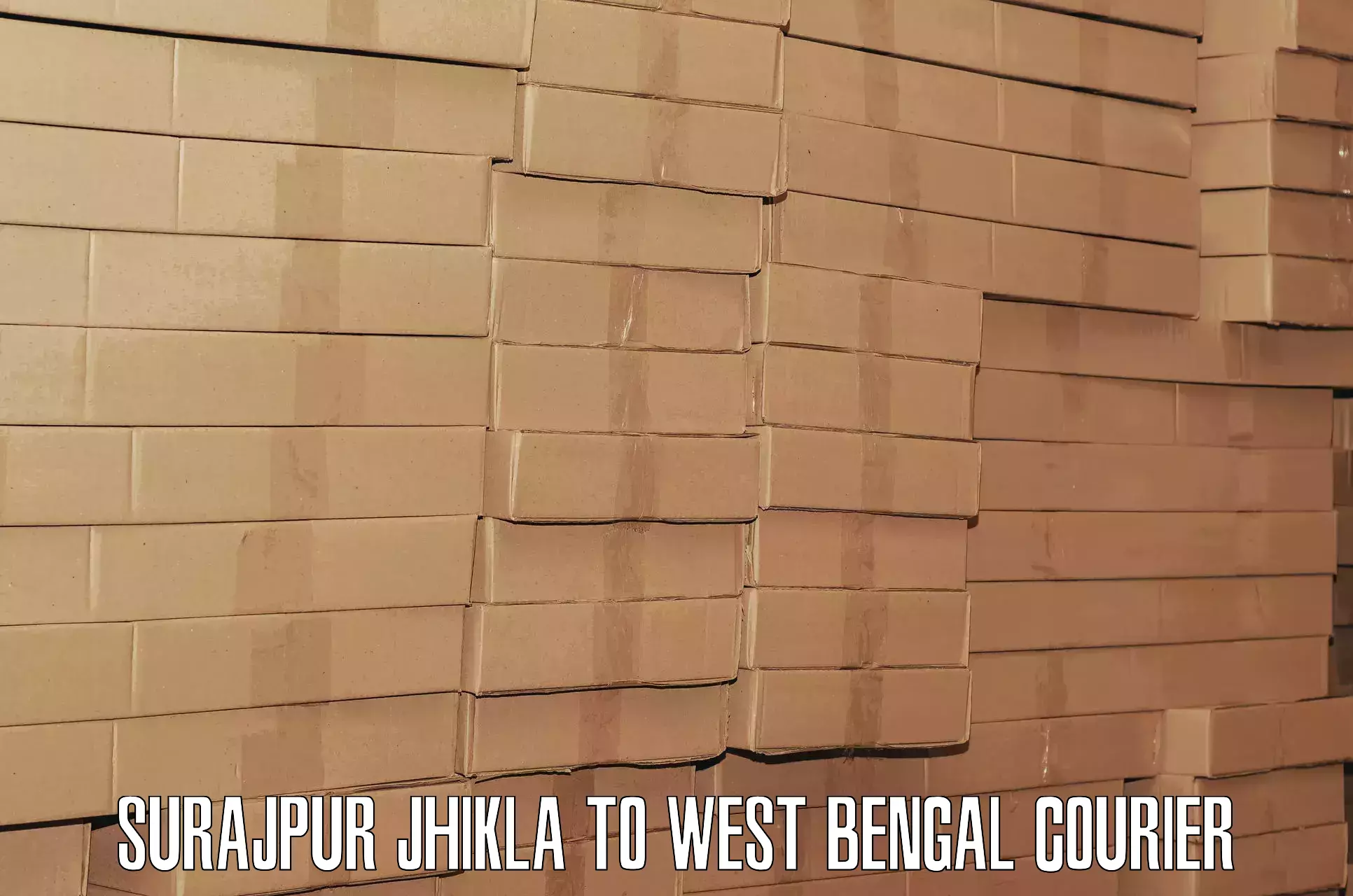 Luggage transfer service Surajpur Jhikla to West Bengal