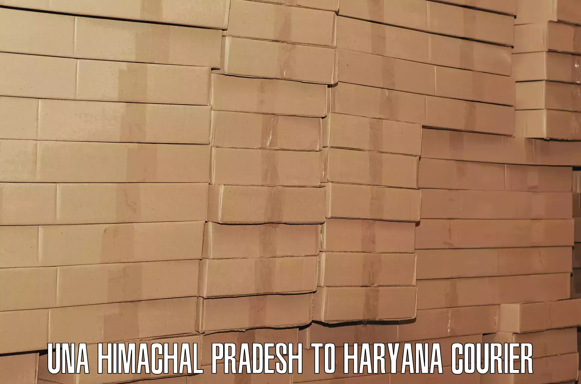Baggage courier service Una Himachal Pradesh to Haryana