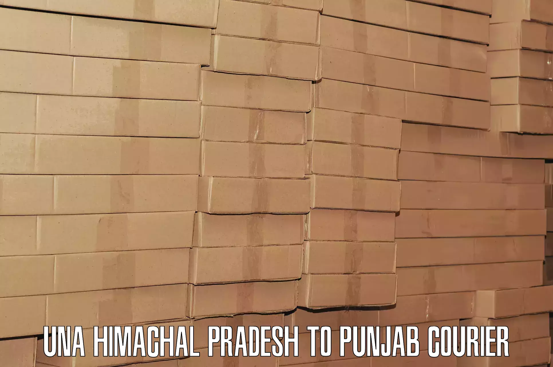 Luggage delivery providers Una Himachal Pradesh to Punjab Agricultural University Ludhiana