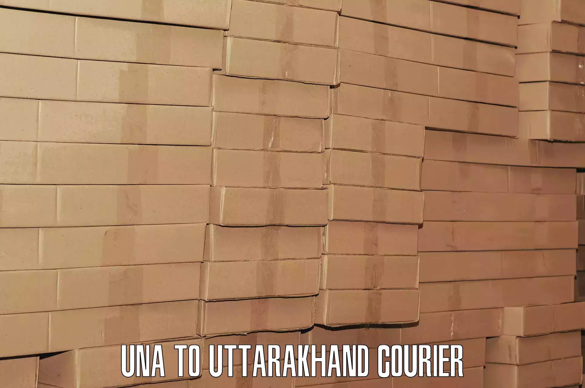 Affordable luggage courier Una to Gairsain