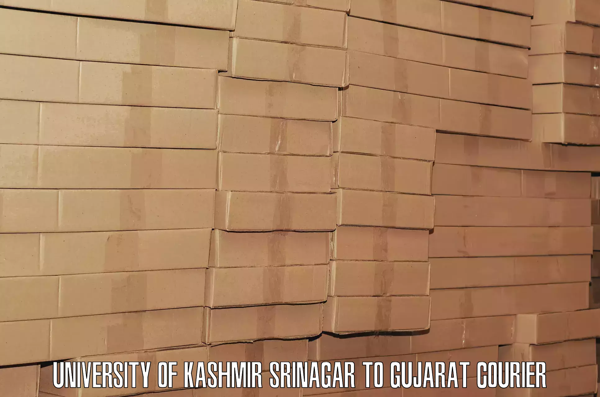 Baggage delivery optimization University of Kashmir Srinagar to Girgadhada