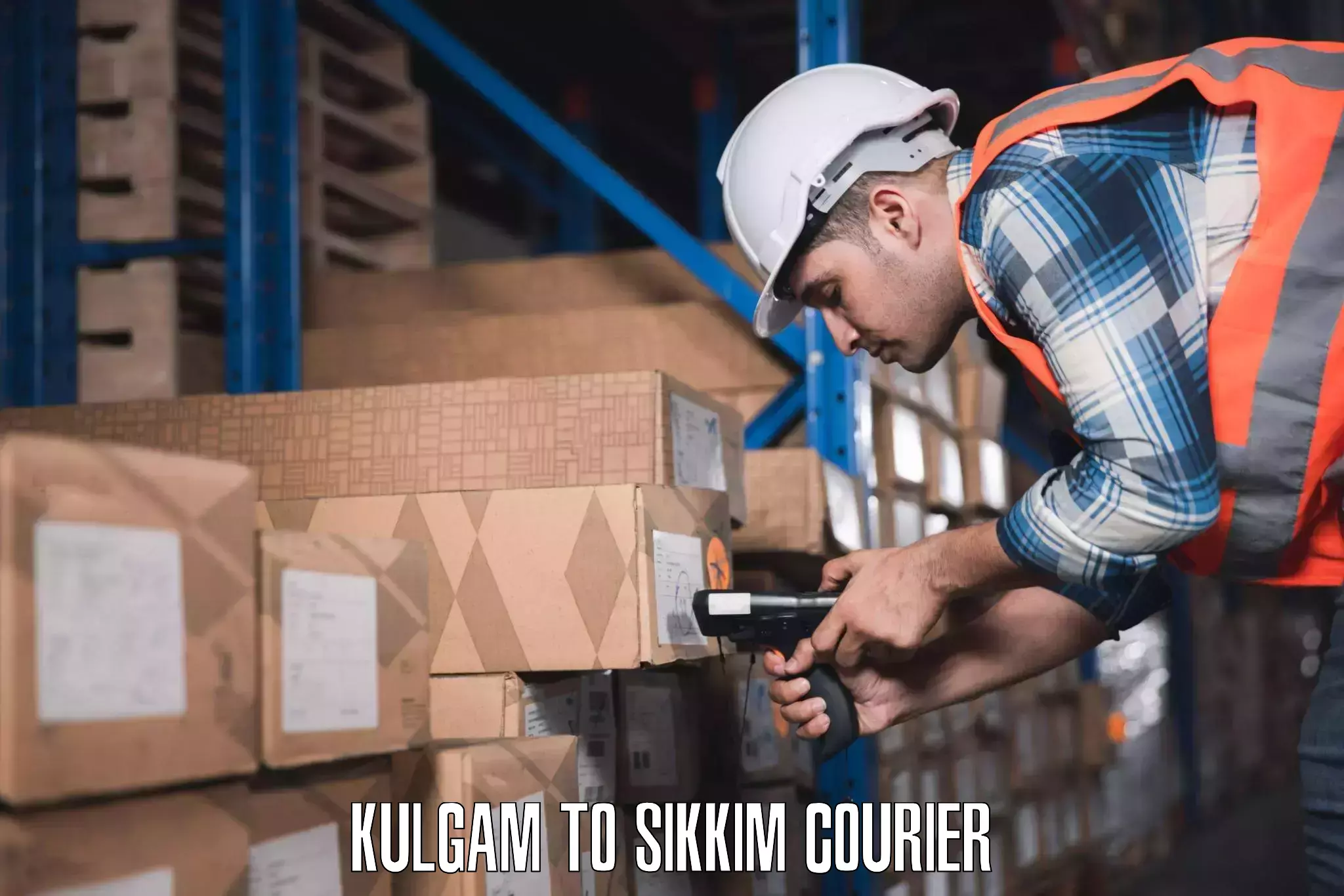 Luggage delivery rates Kulgam to Mangan
