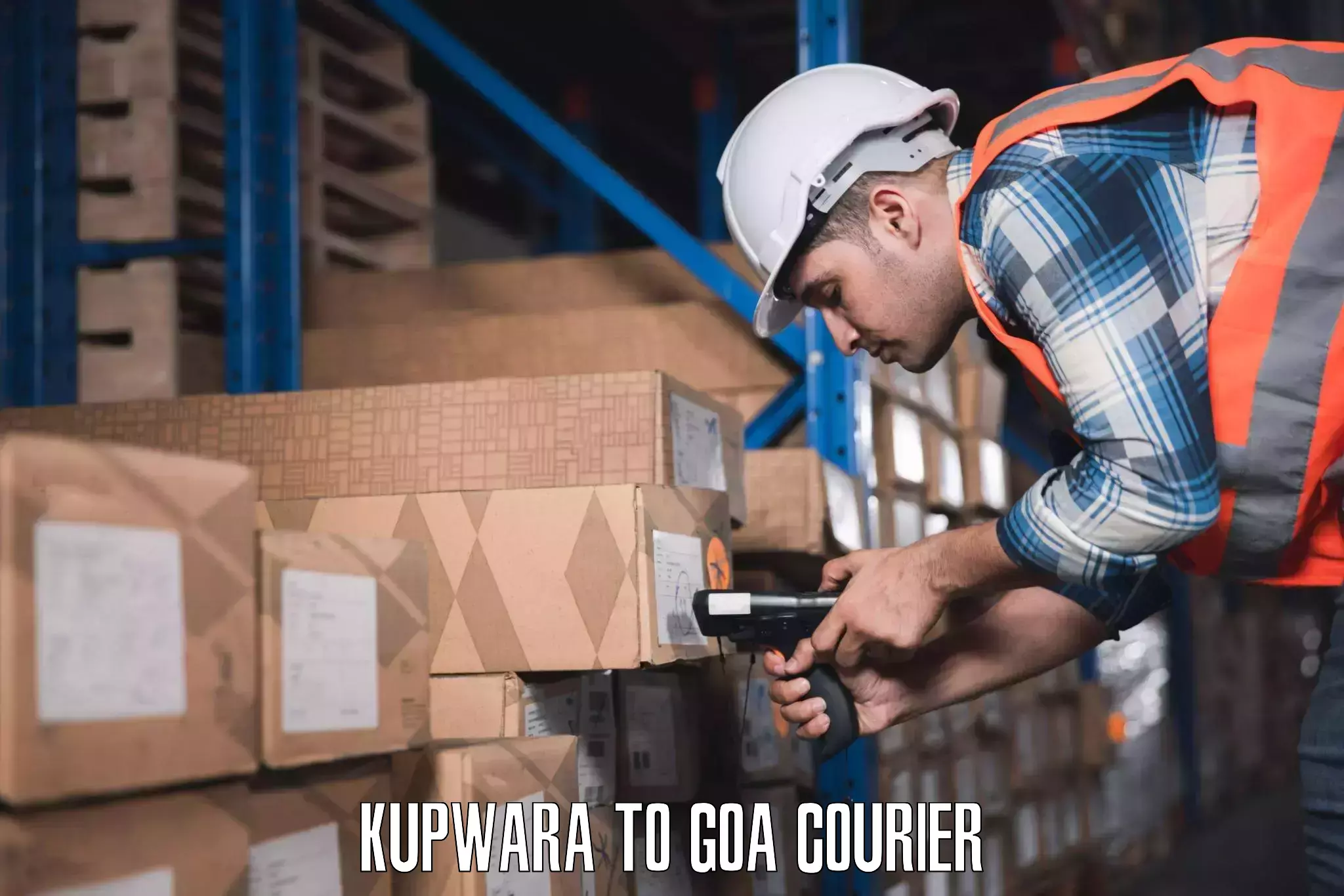 Electronic items luggage shipping Kupwara to Vasco da Gama