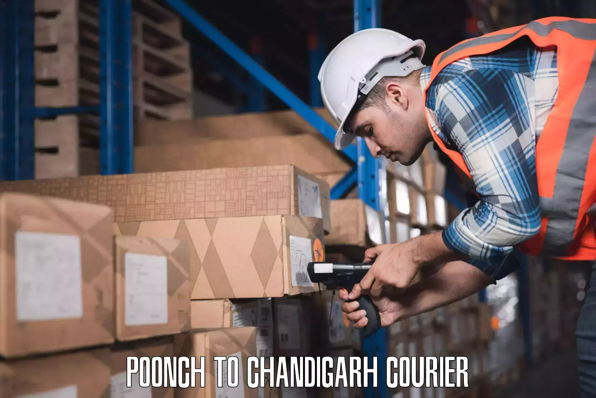 Luggage transport deals Poonch to Chandigarh