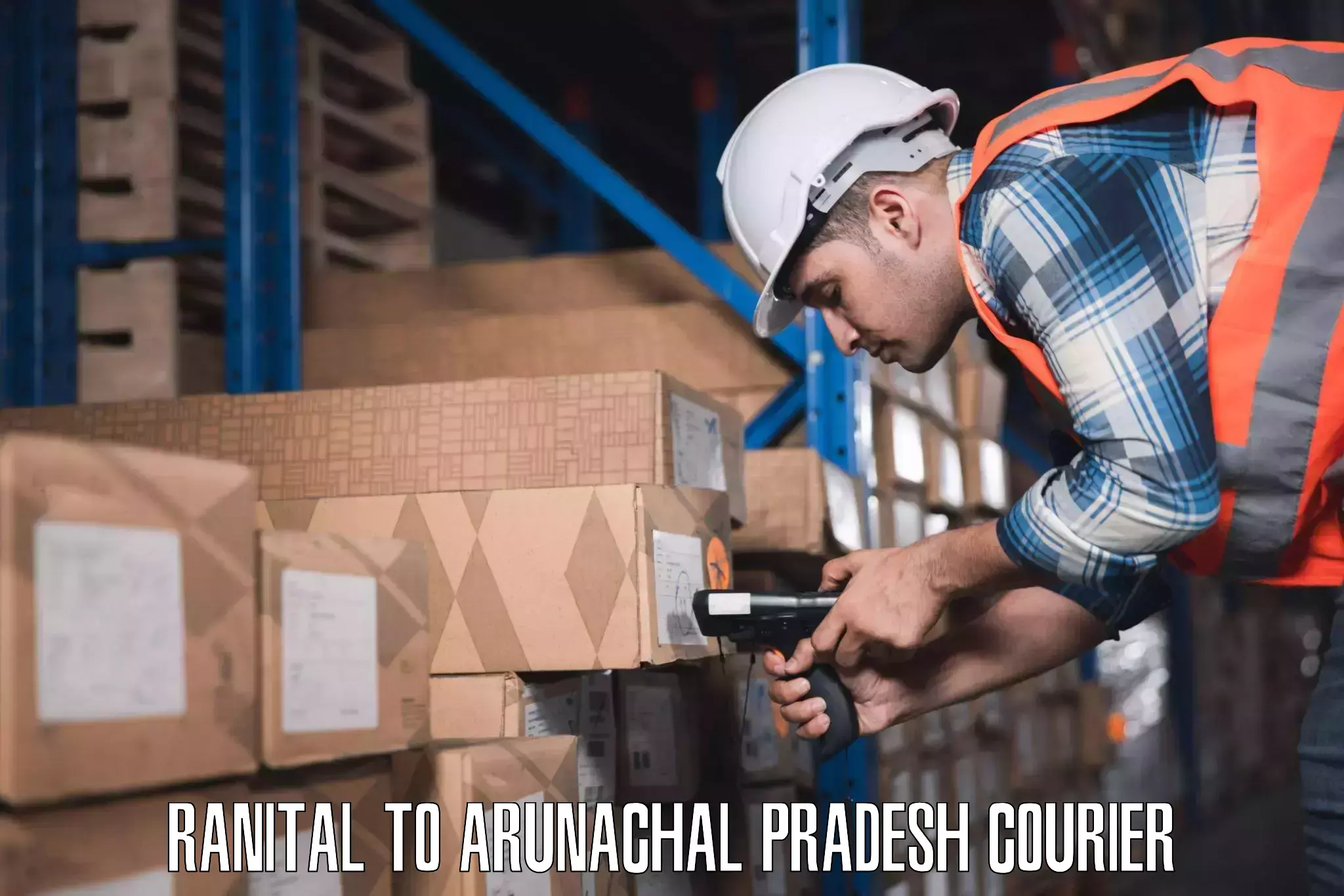 Global baggage shipping Ranital to Arunachal Pradesh