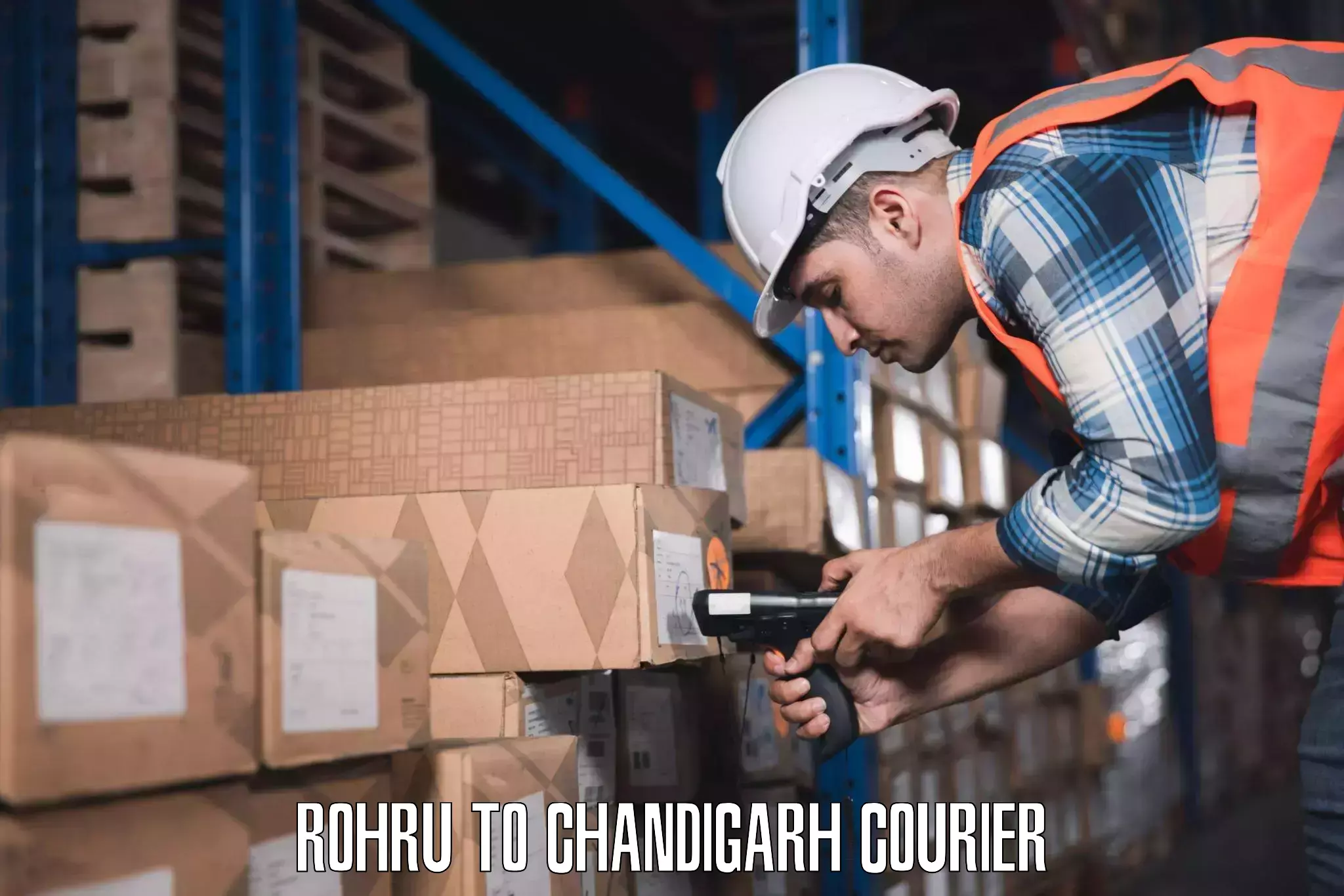 Luggage shipment processing Rohru to Panjab University Chandigarh