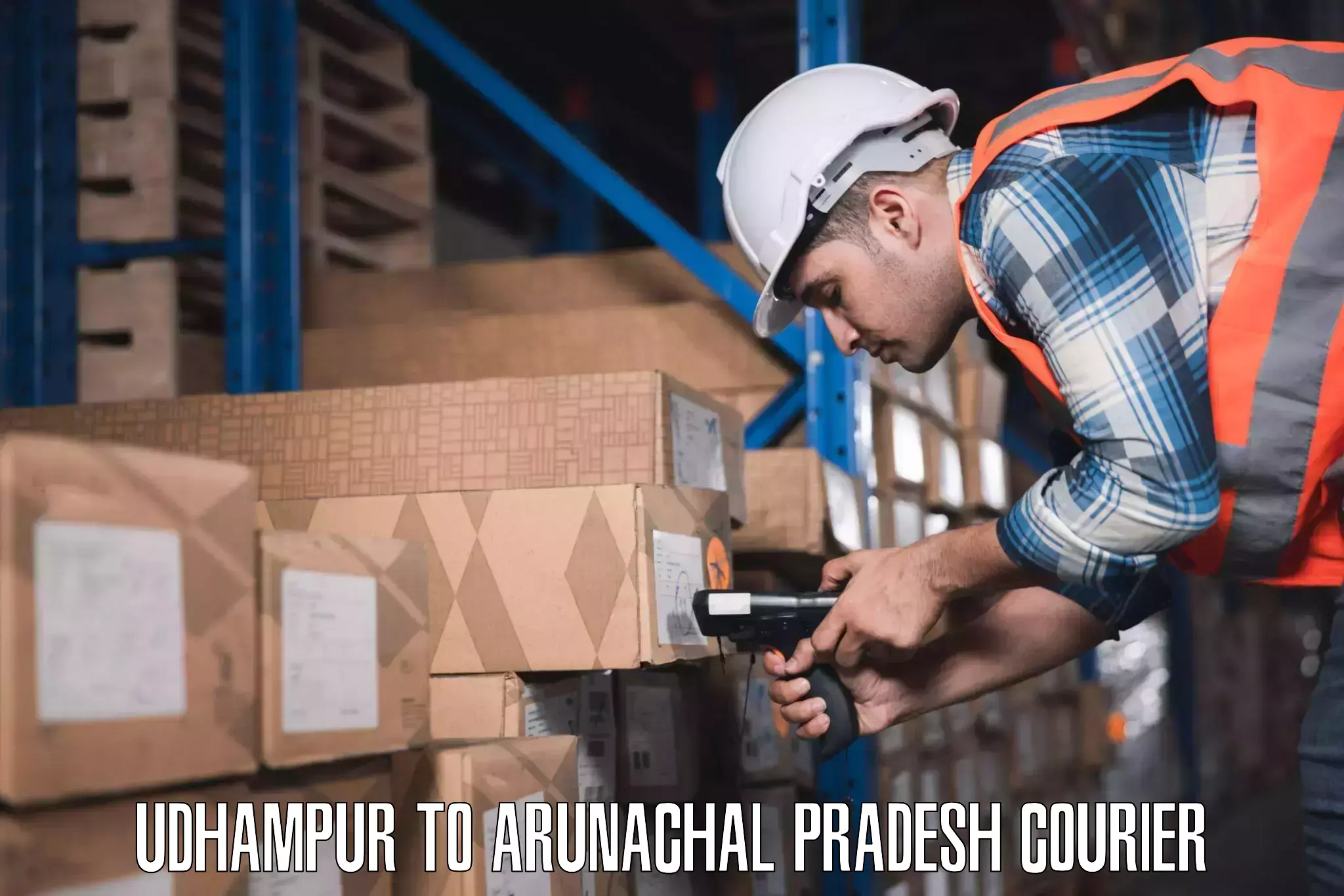 Personal baggage courier Udhampur to Arunachal Pradesh