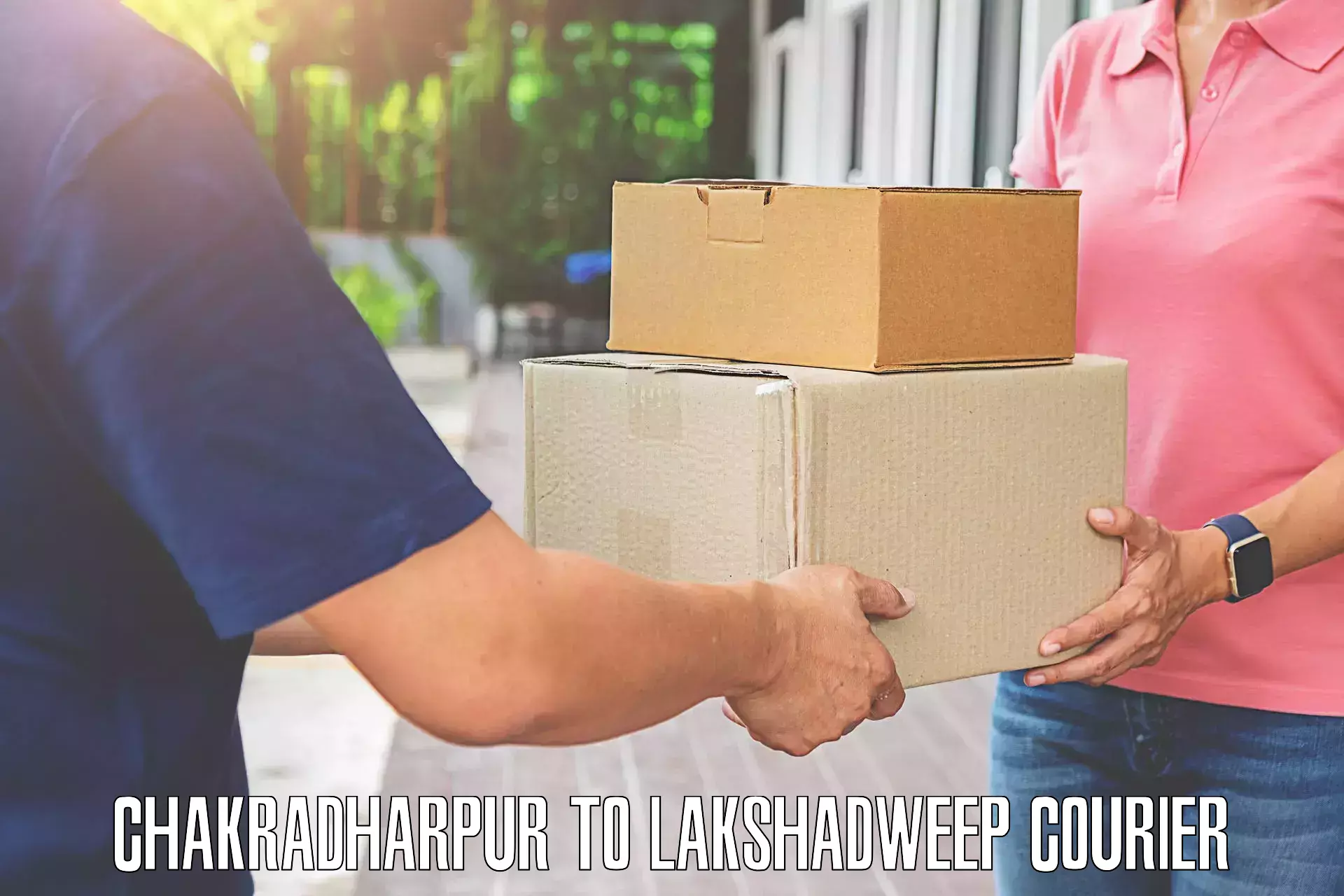 Airport luggage delivery Chakradharpur to Lakshadweep
