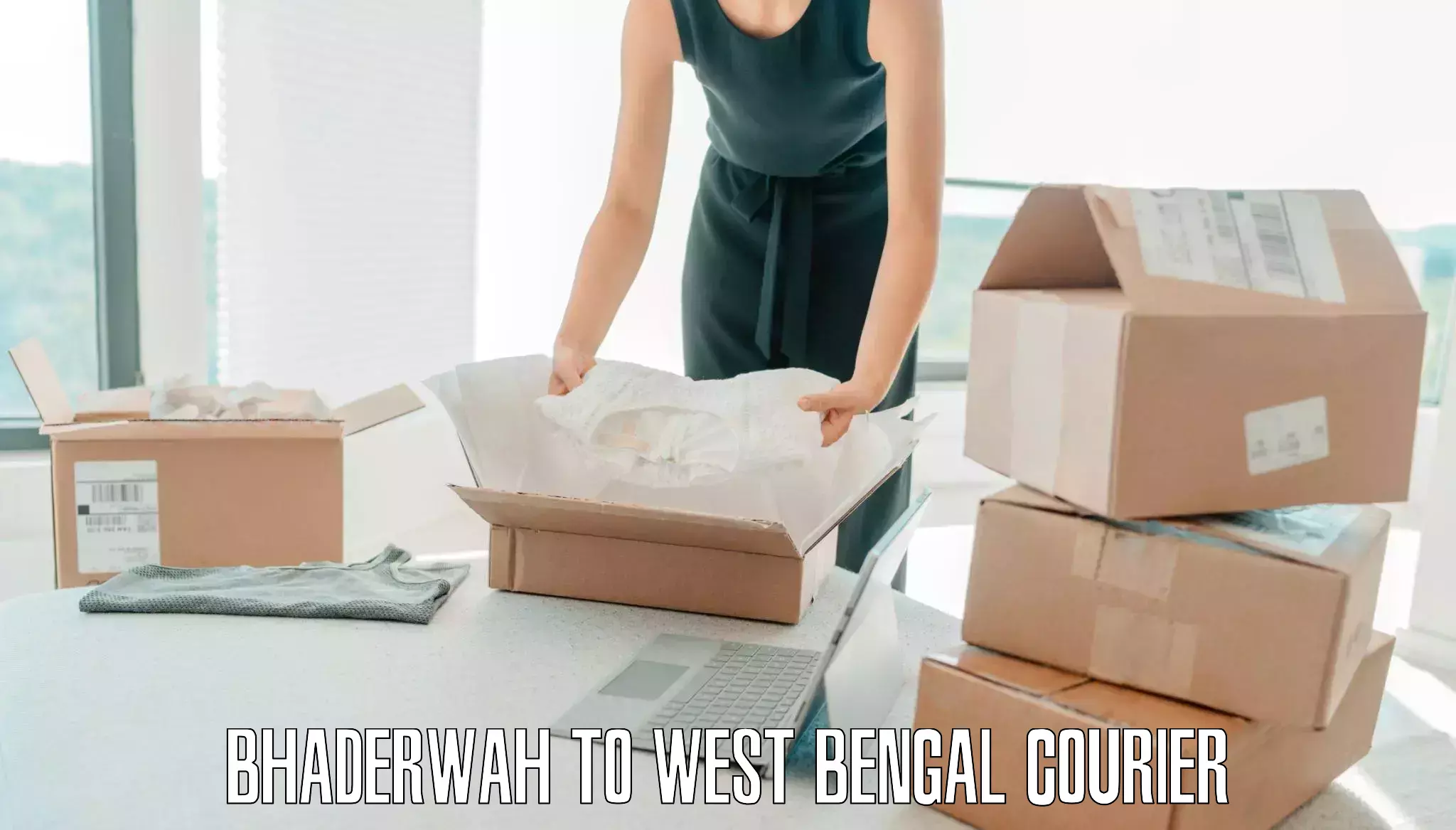Immediate baggage courier Bhaderwah to Kolkata Port