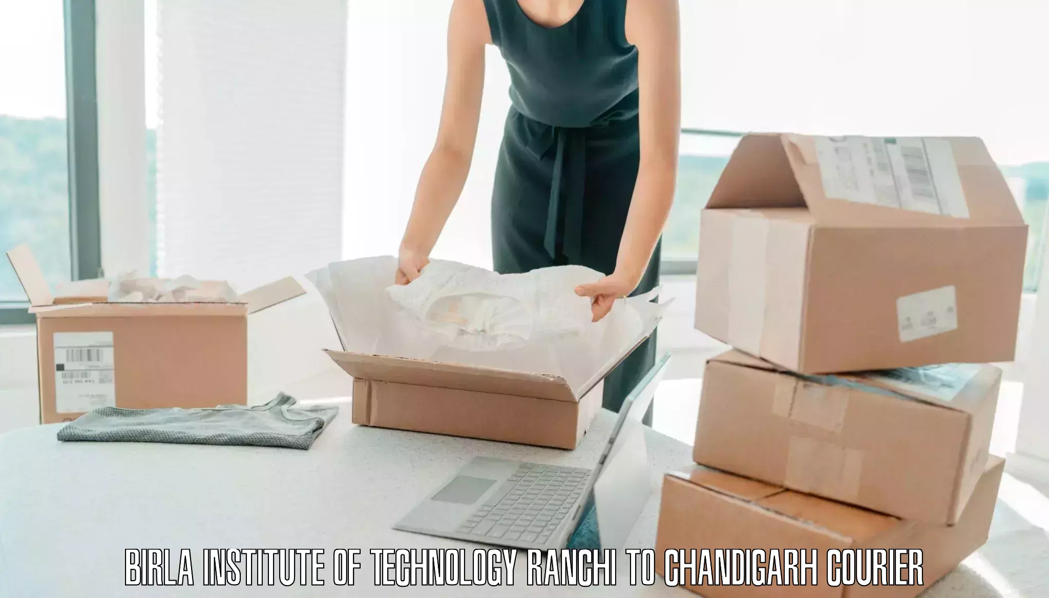 Online luggage shipping Birla Institute of Technology Ranchi to Chandigarh