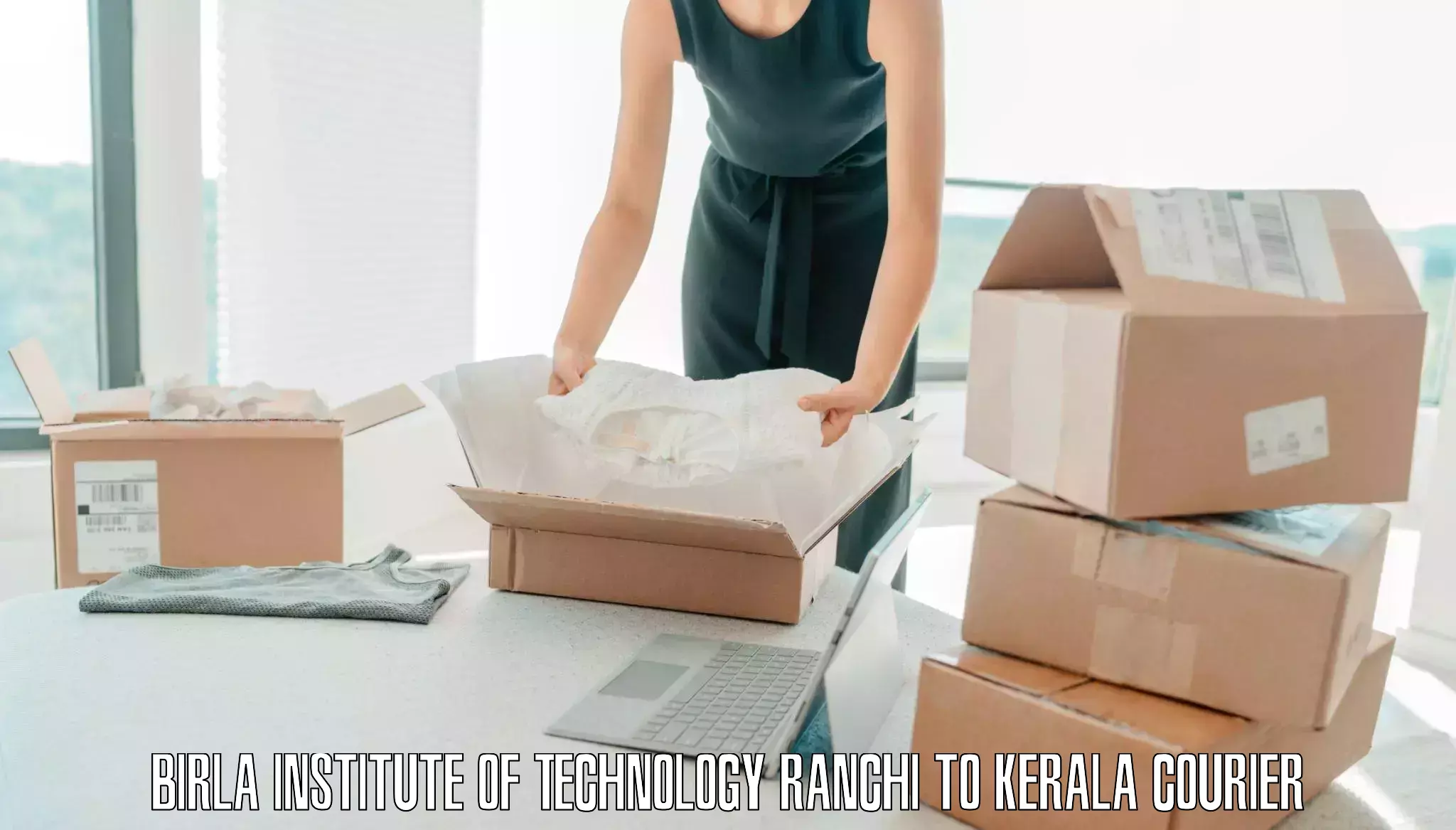 Round trip baggage courier Birla Institute of Technology Ranchi to Kerala
