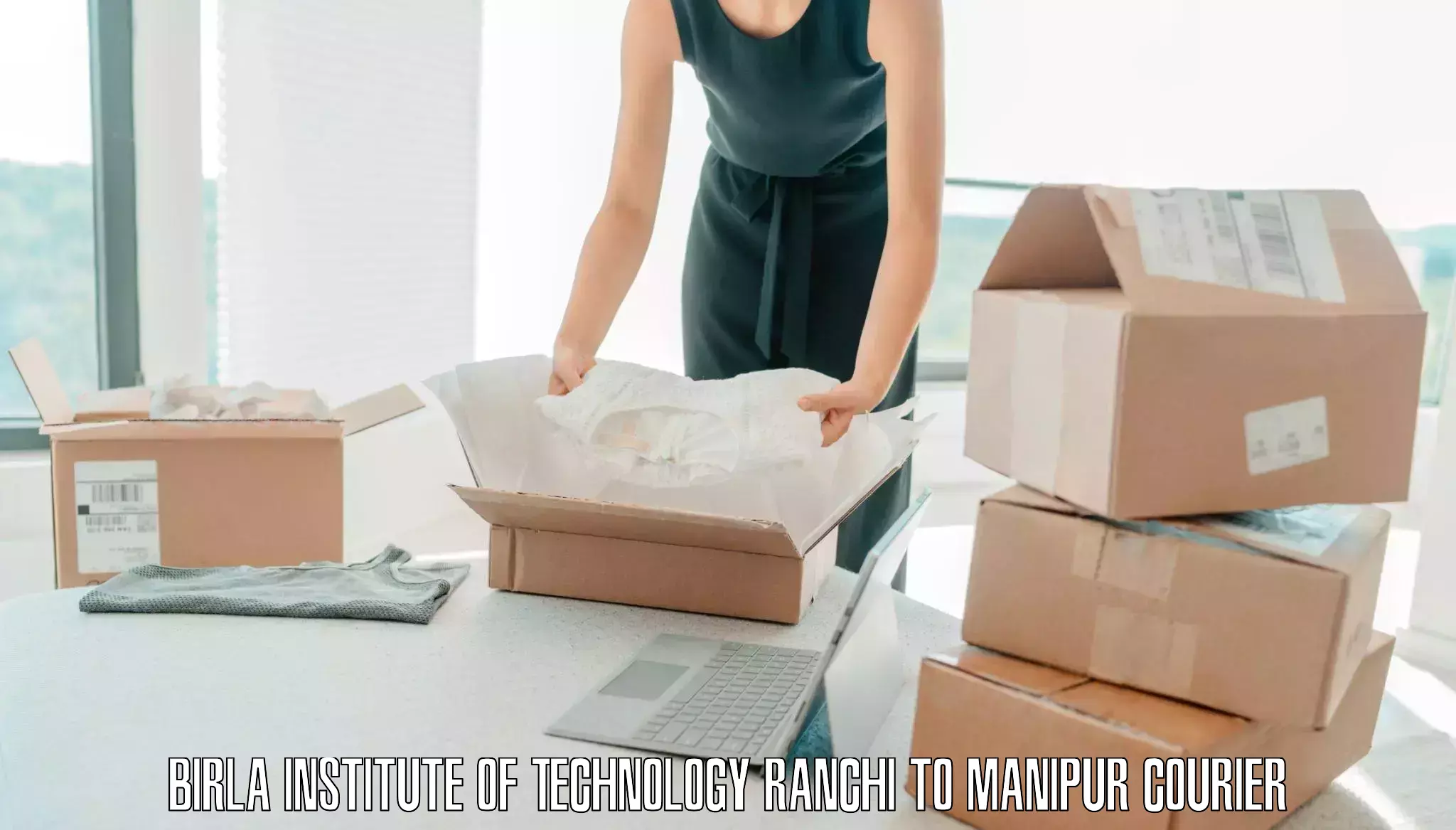 Baggage courier solutions Birla Institute of Technology Ranchi to NIT Manipur