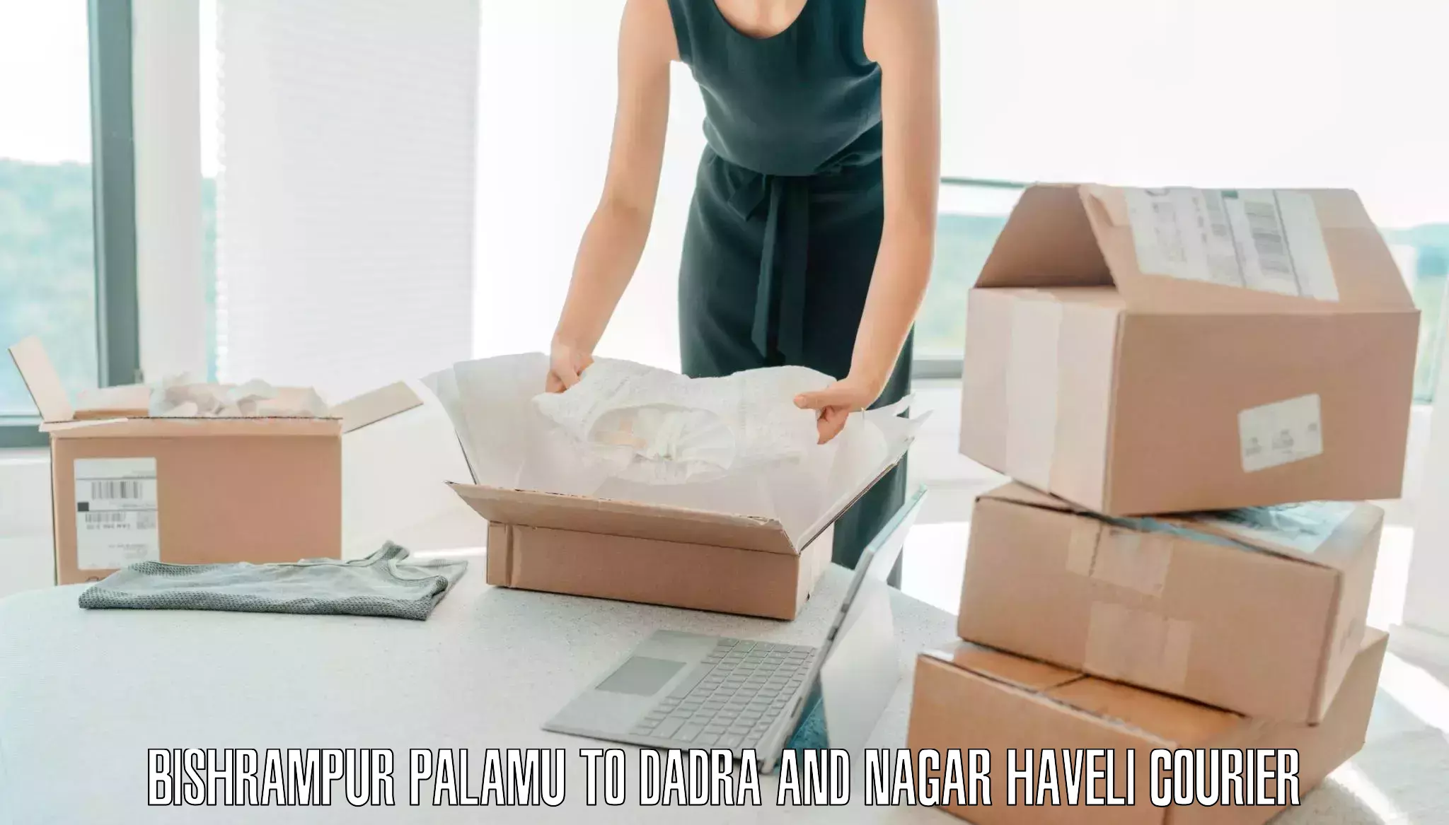 Baggage courier operations Bishrampur Palamu to Dadra and Nagar Haveli