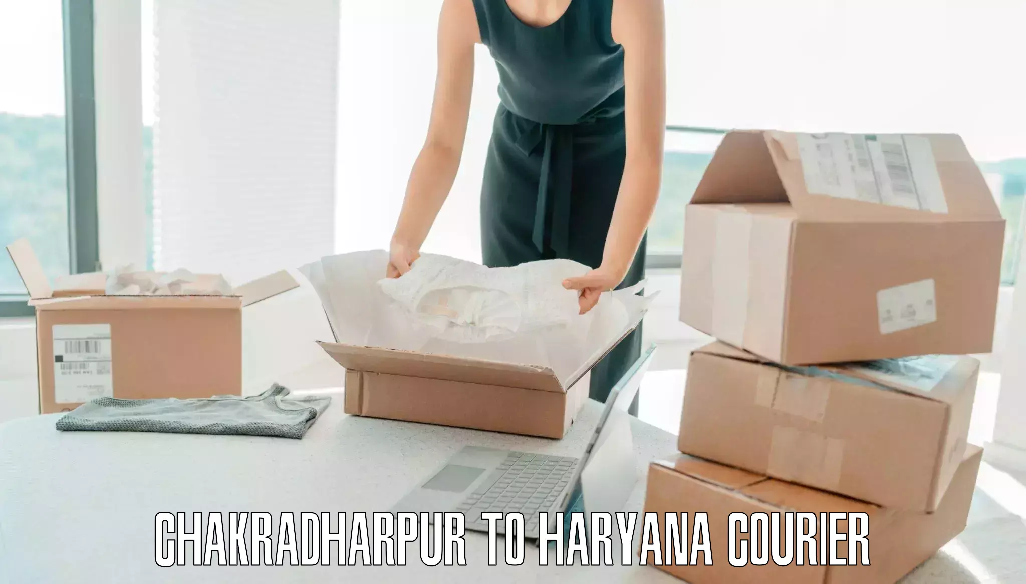 Hassle-free luggage shipping Chakradharpur to Haryana