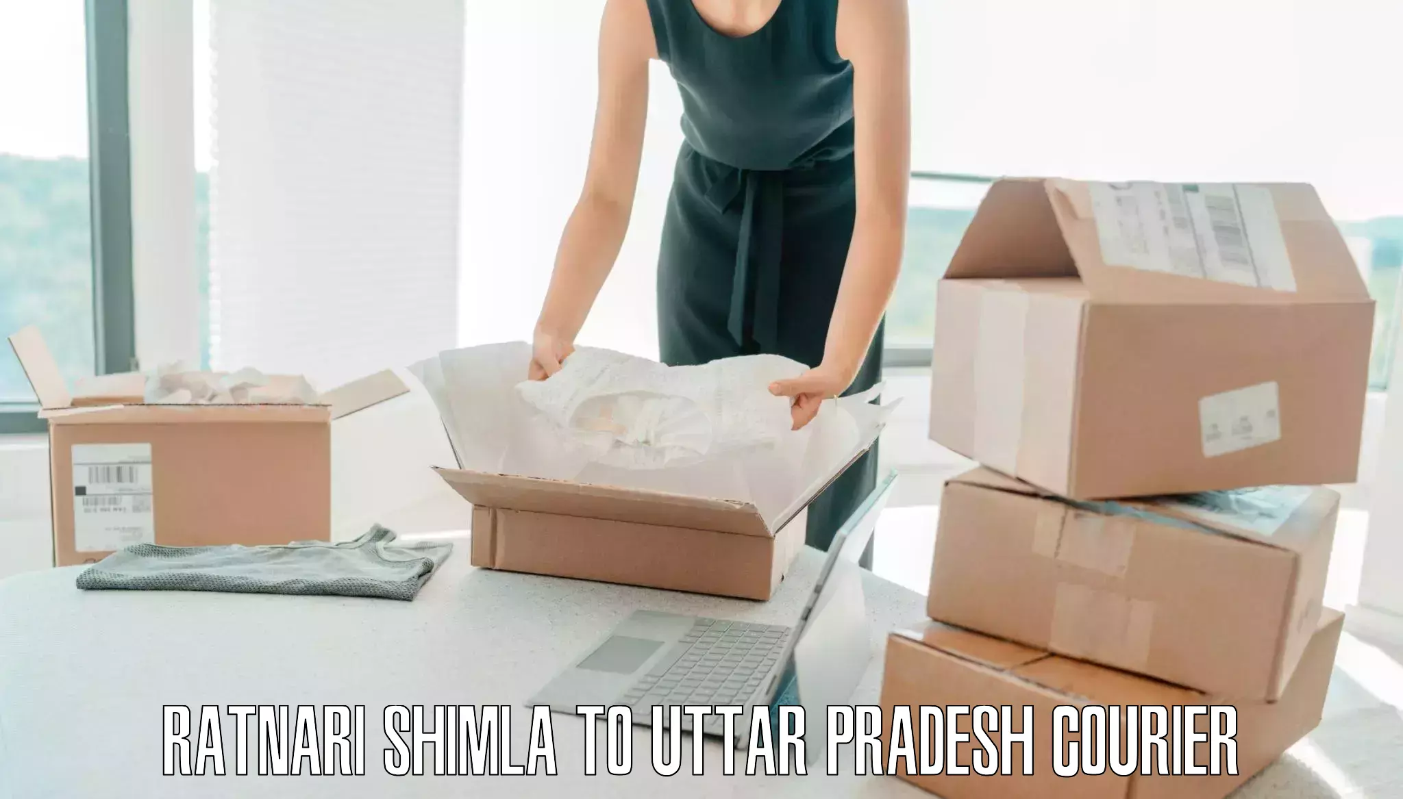 Baggage courier strategy Ratnari Shimla to Vrindavan
