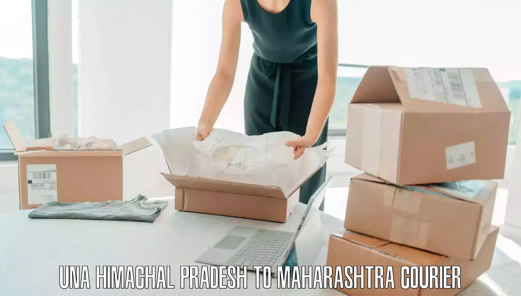 Luggage shipping logistics Una Himachal Pradesh to Maharashtra