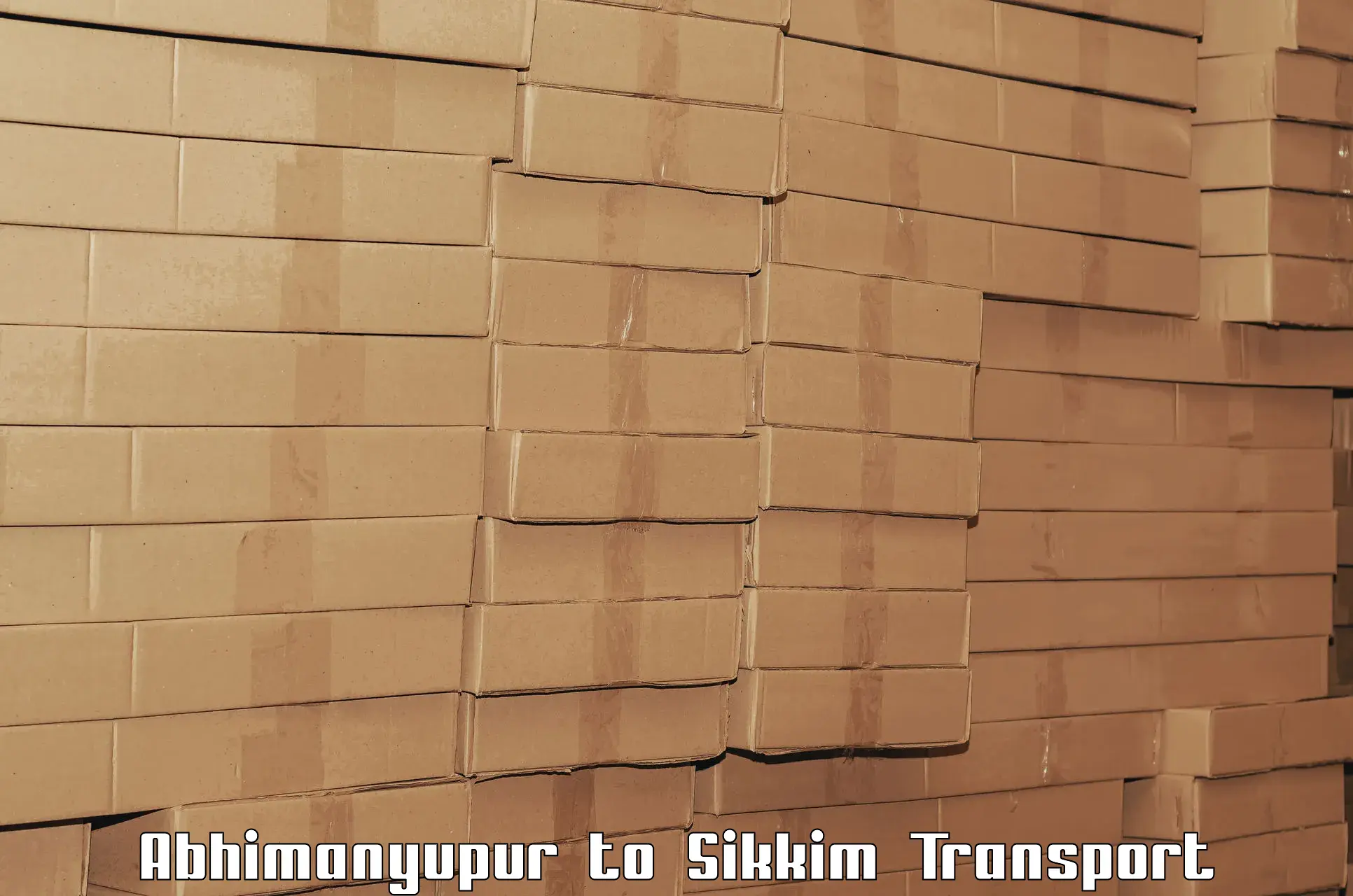 Container transport service in Abhimanyupur to South Sikkim