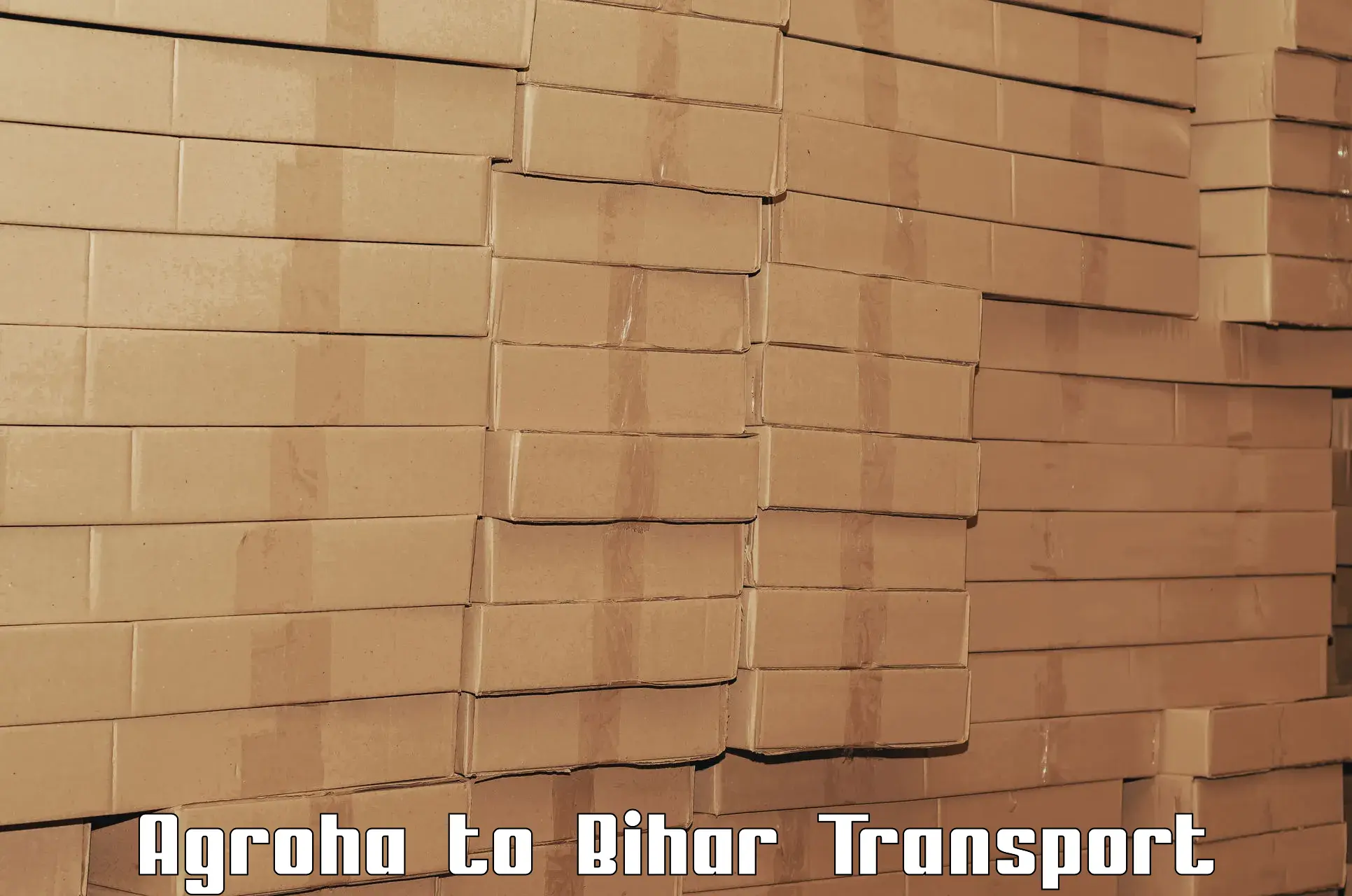 Parcel transport services Agroha to Surajgarha