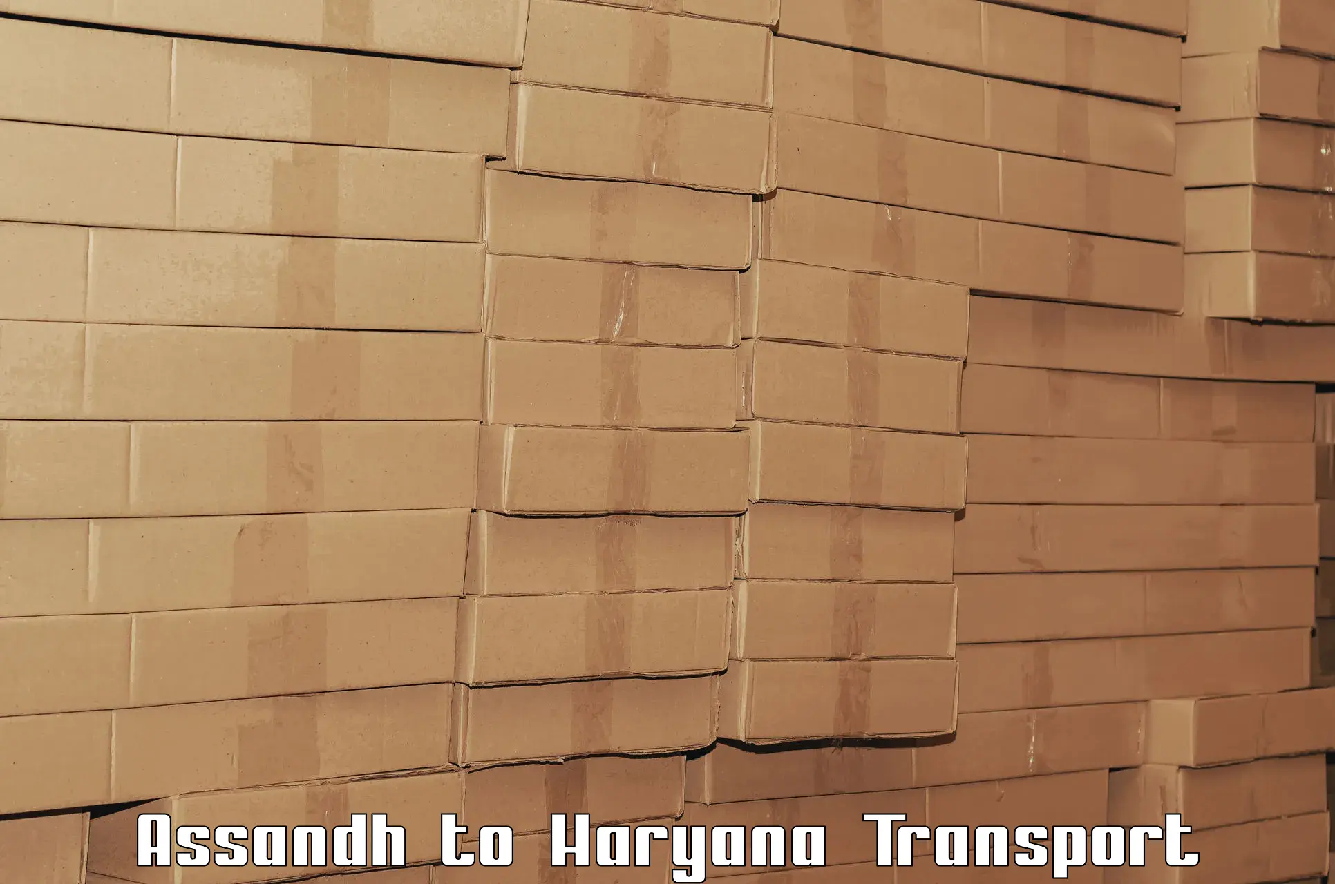 Intercity goods transport Assandh to Abhimanyupur