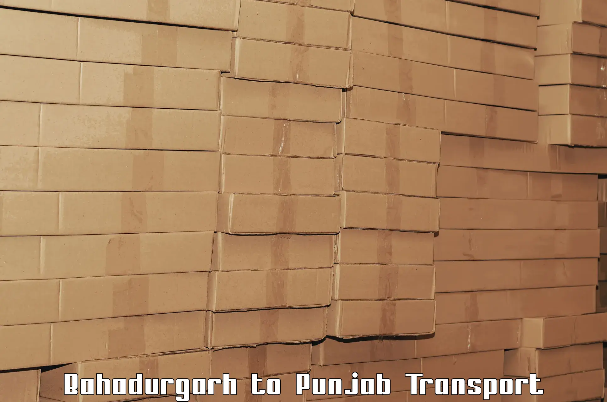 Part load transport service in India Bahadurgarh to Mandi Gobindgarh