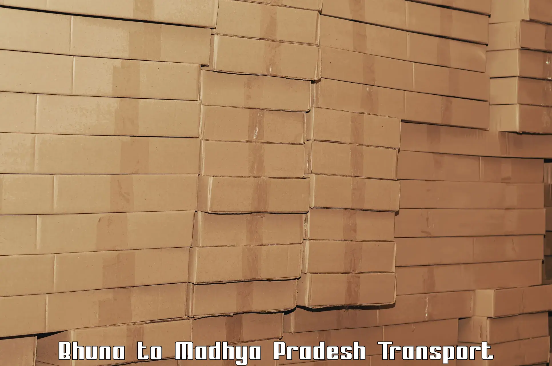 Cargo transportation services Bhuna to Anuppur